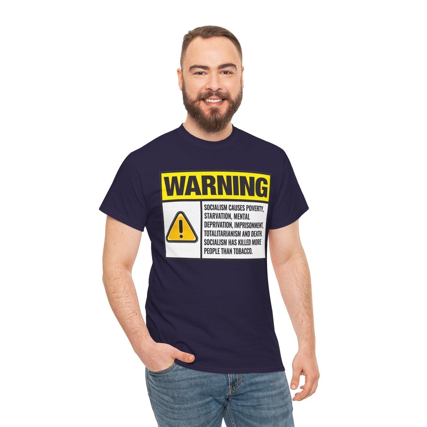 Socialism Unisex Heavy Cotton Tee