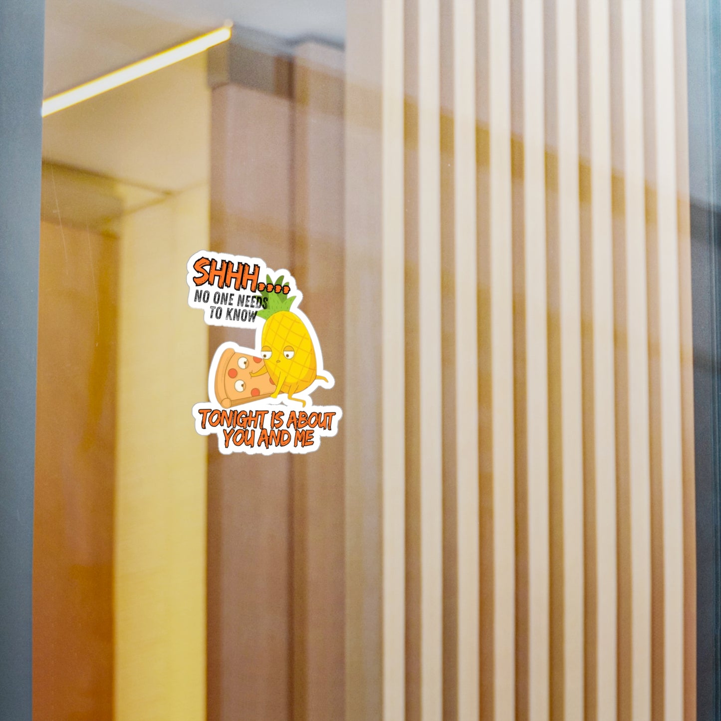 Shhh... Kiss-Cut Vinyl Decals