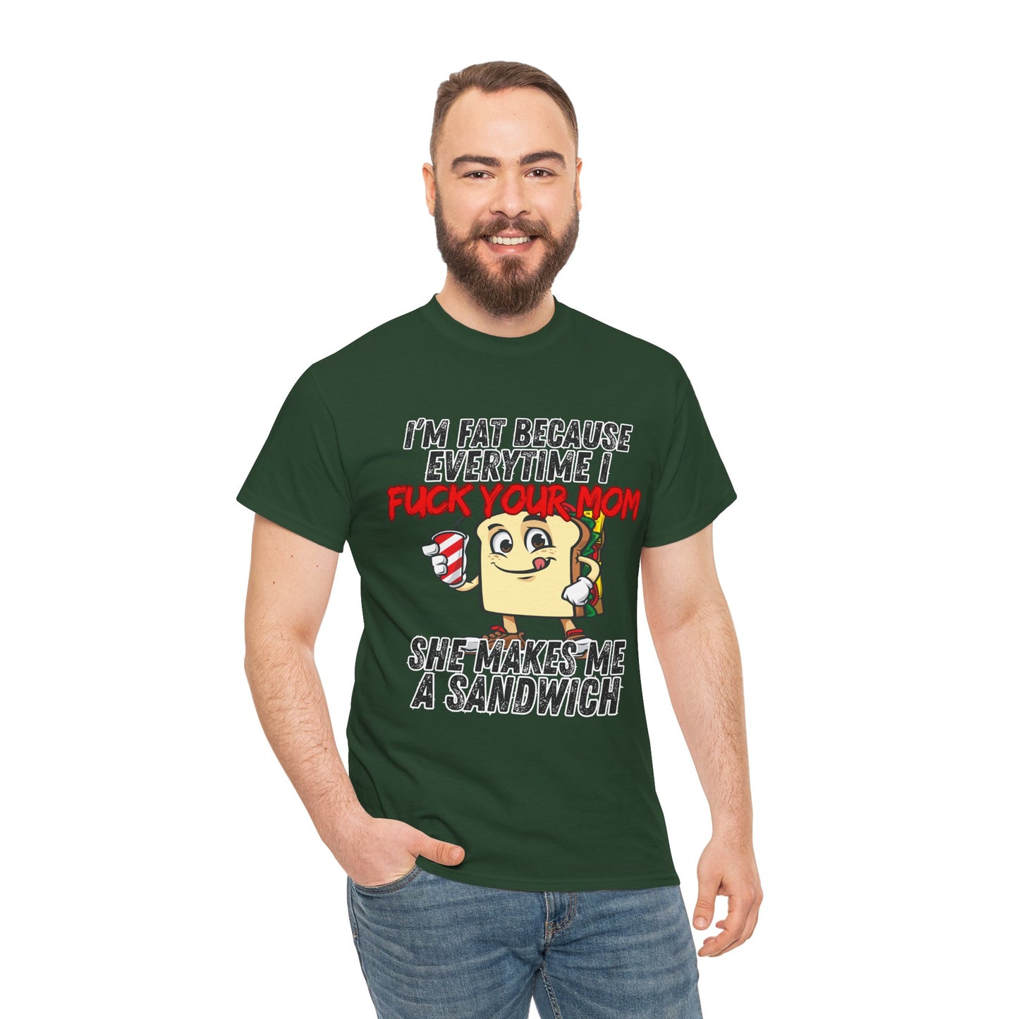 I'm Fat Unisex Heavy Cotton Tee