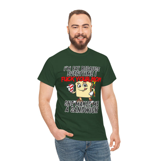I'm Fat Unisex Heavy Cotton Tee