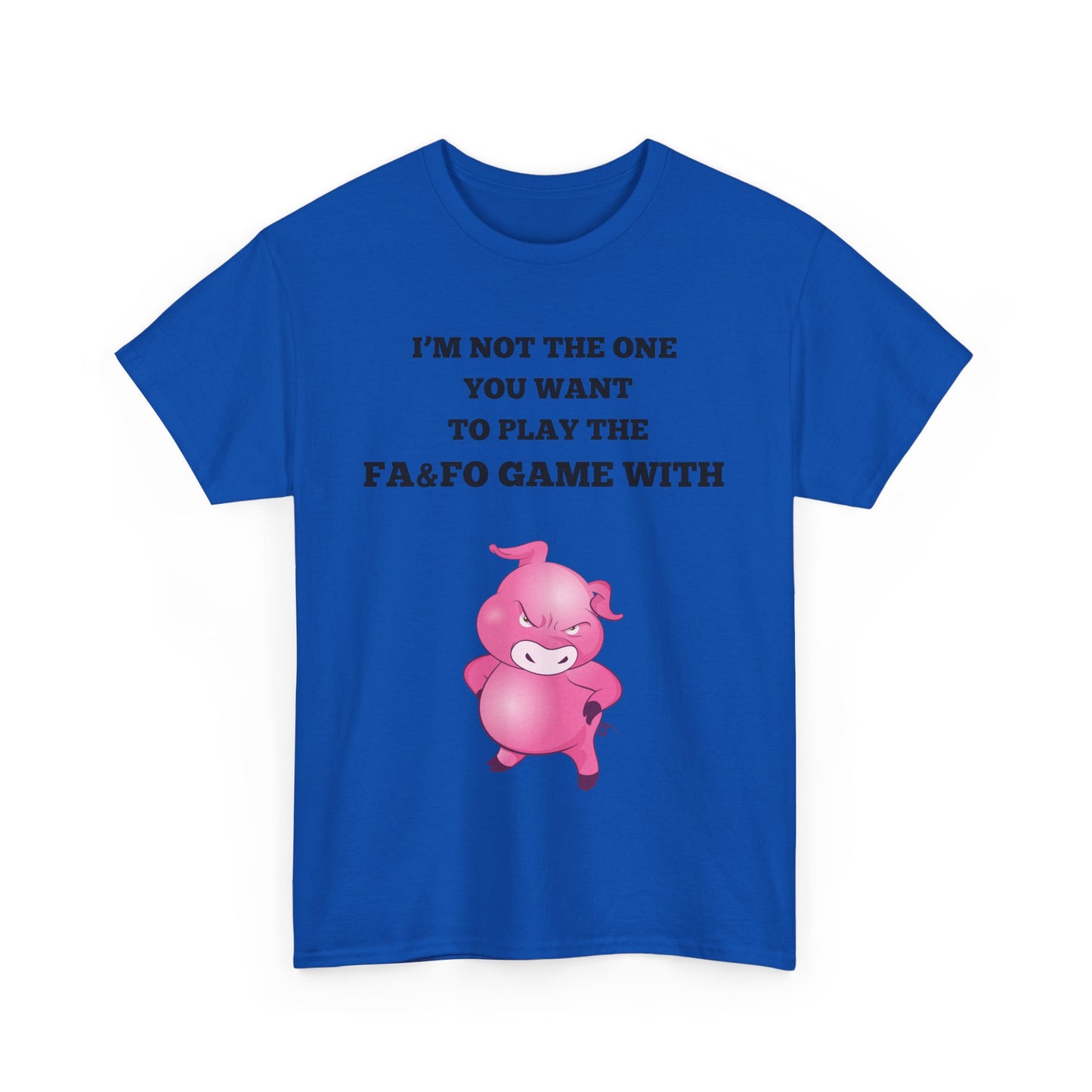 I'm Not The One To Play Unisex Heavy Cotton Tee