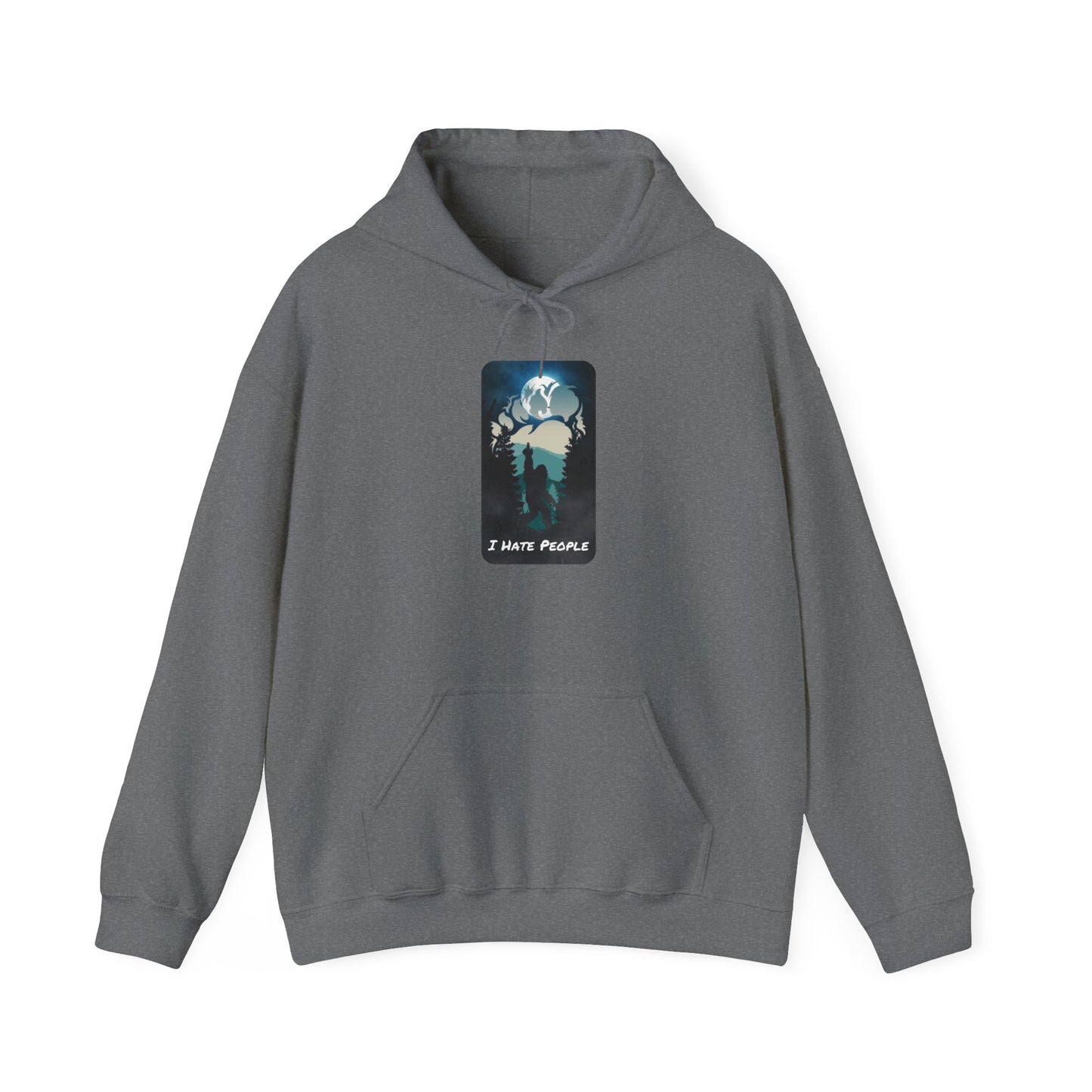 I Hate People Unisex Heavy Blend™ Hooded Sweatshirt