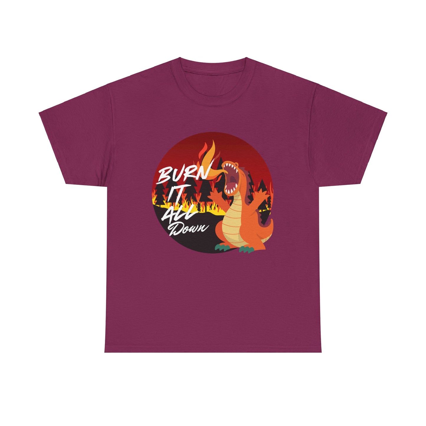 Burn It Unisex Heavy Cotton Tee