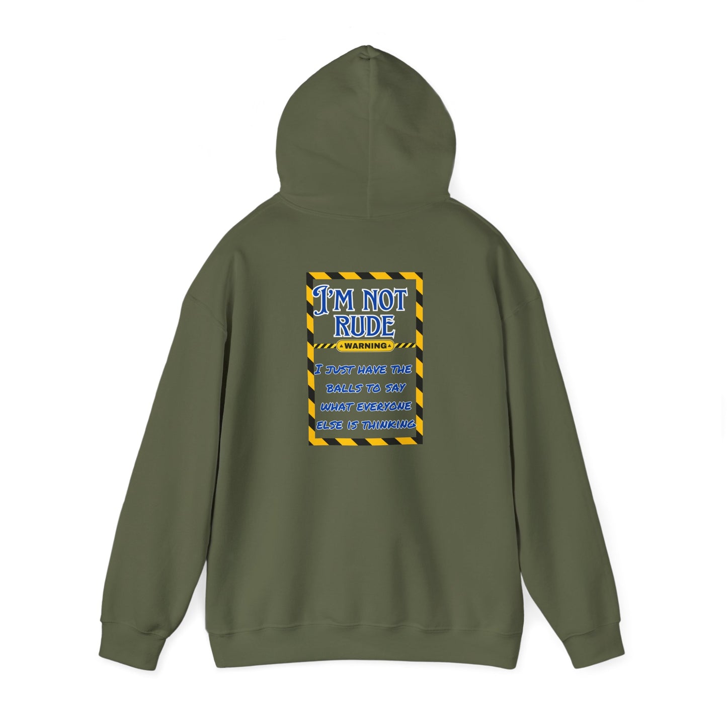 Not Rude Unisex Heavy Blend™ Hooded Sweatshirt