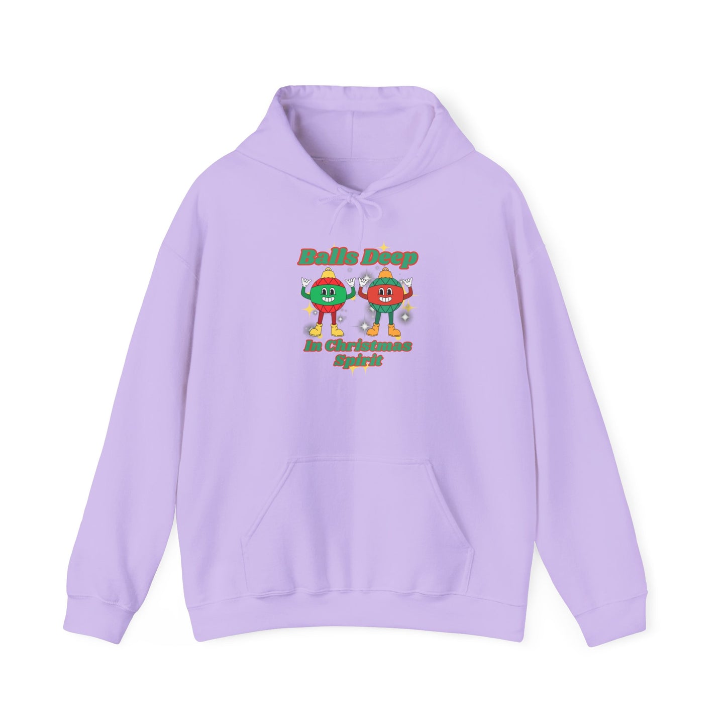 Balls Deep Unisex Heavy Blend™ Hooded Sweatshirt