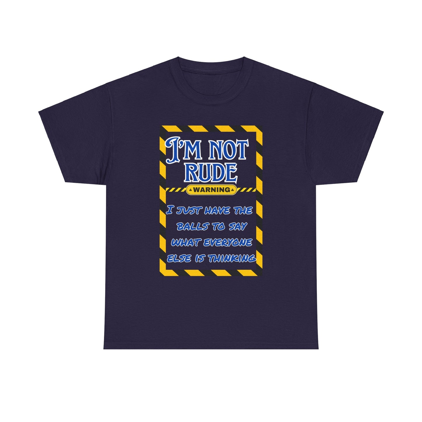 Not Rude Unisex Heavy Cotton Tee