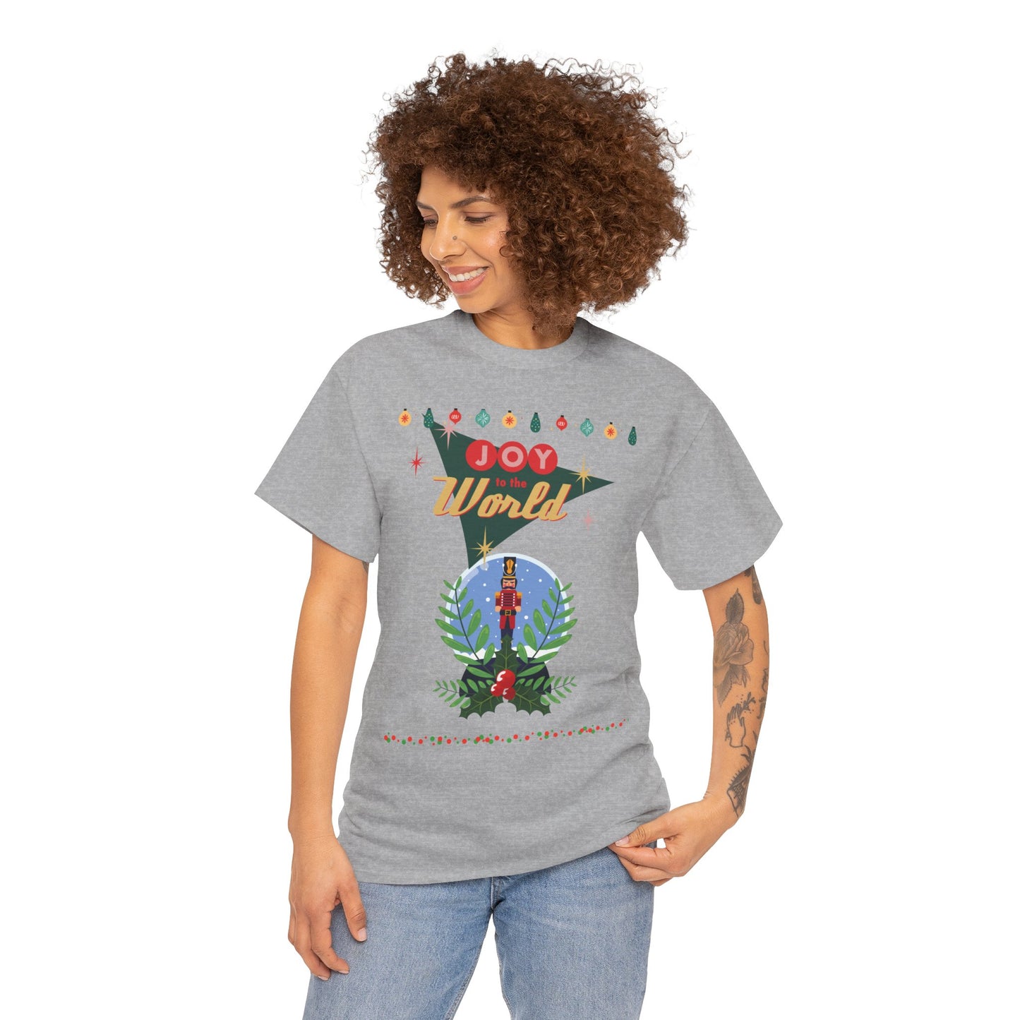 Joy to the World Unisex Heavy Cotton Tee