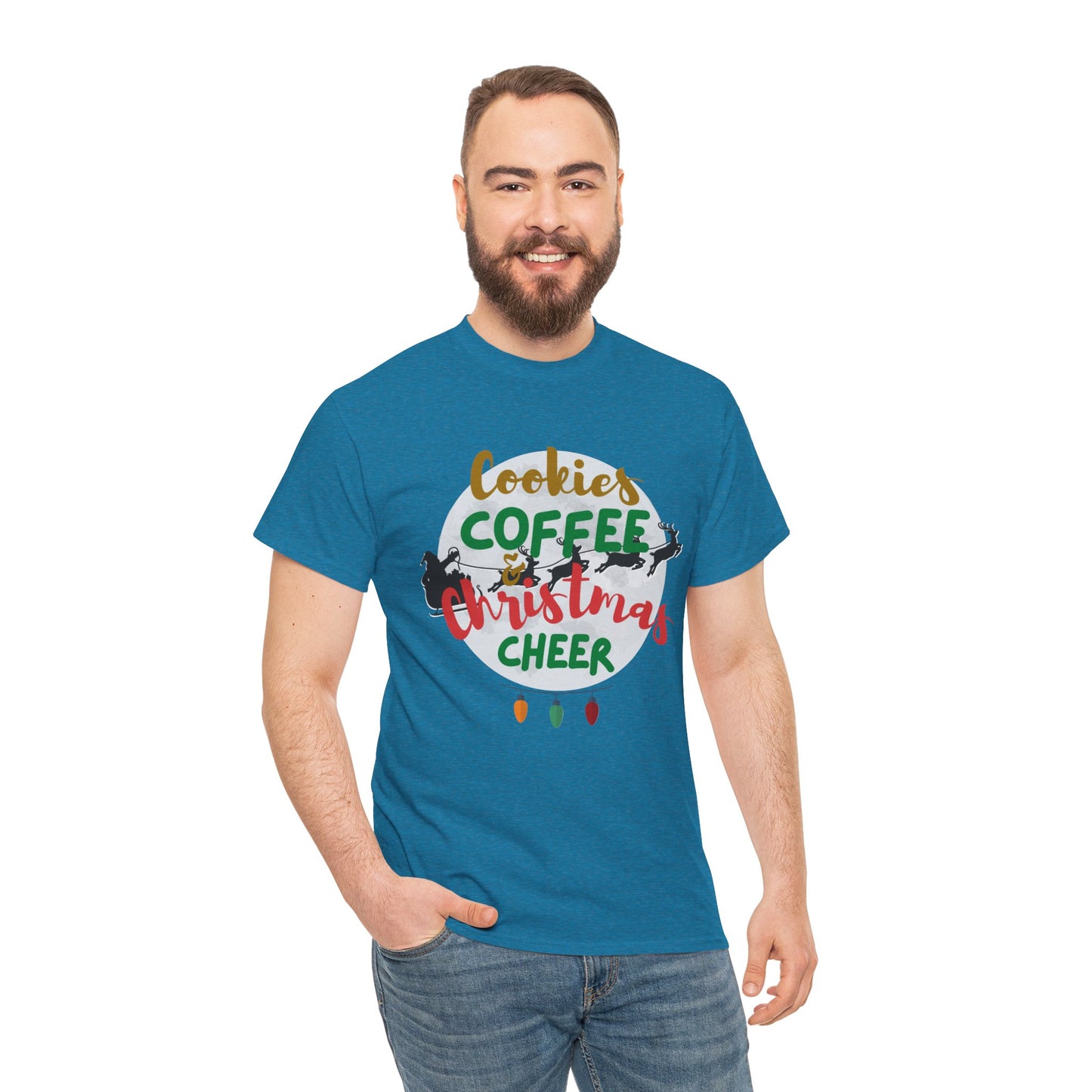 Christmas Cookies Unisex Heavy Cotton Tee