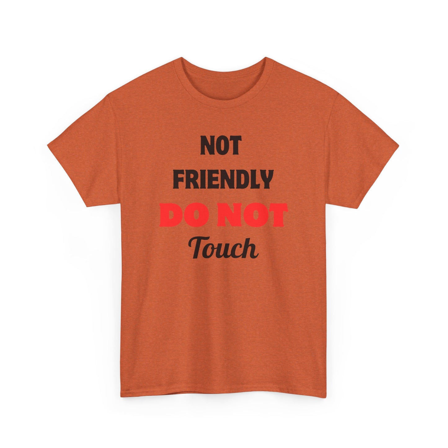 Not Friendly Heavy Cotton Tee