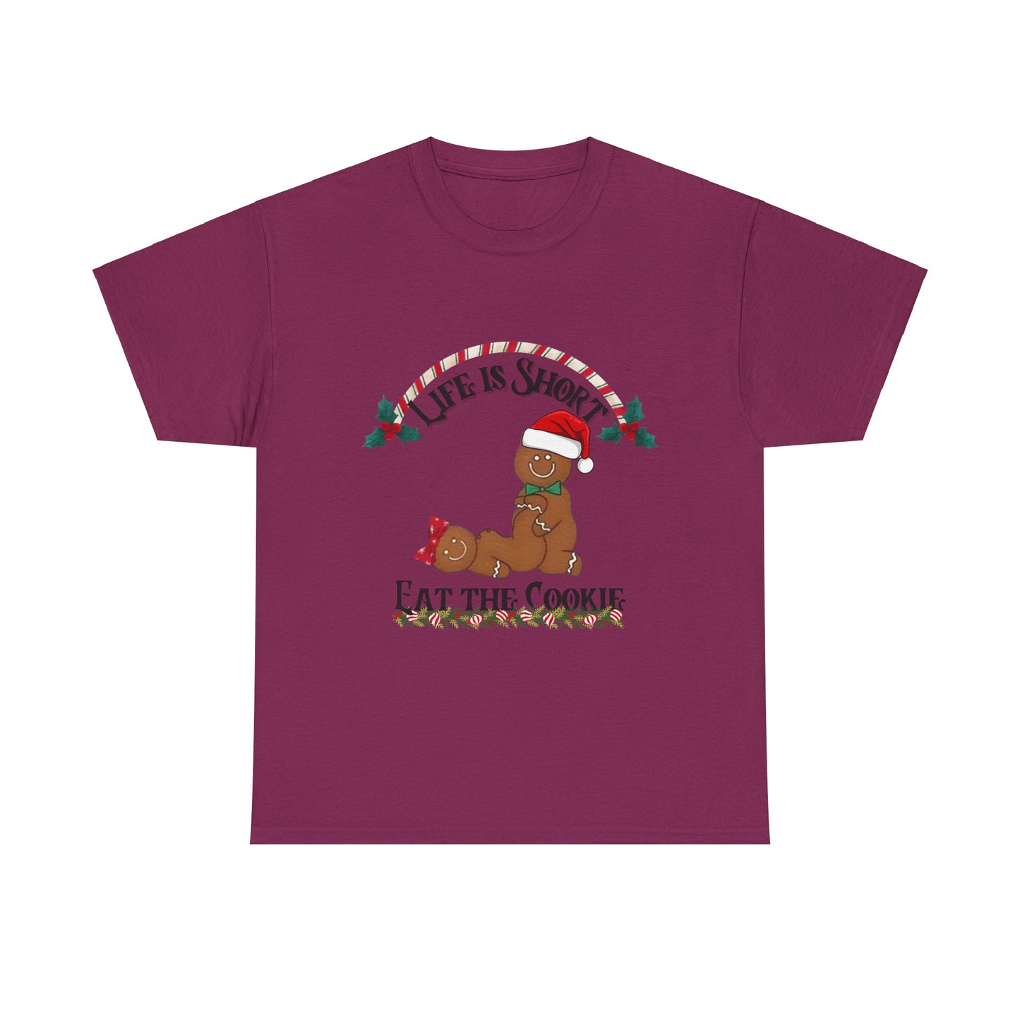 Life is Short Unisex Heavy Cotton Tee
