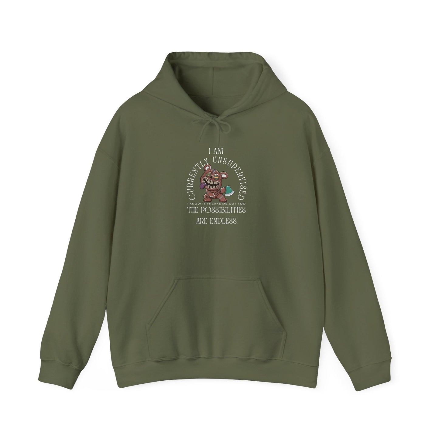 Unsupervised Unisex Heavy Blend™ Hooded Sweatshirt