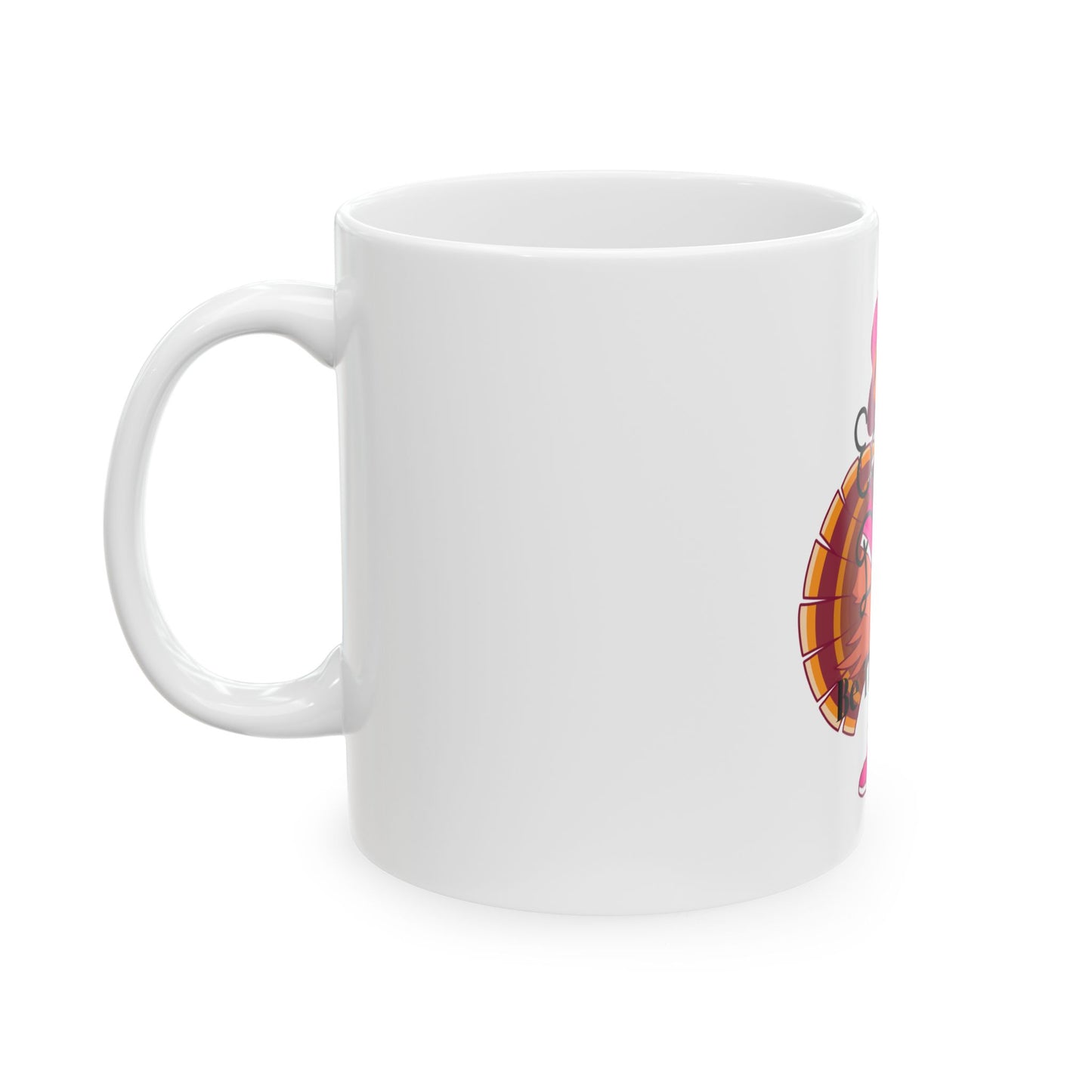Eat Drink Ceramic Mug, (11oz, 15oz)