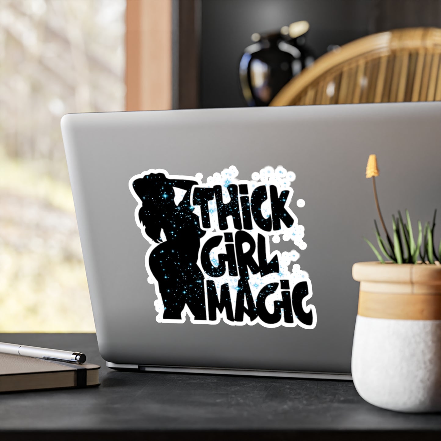 Thick Girl Magic Vinyl Decals