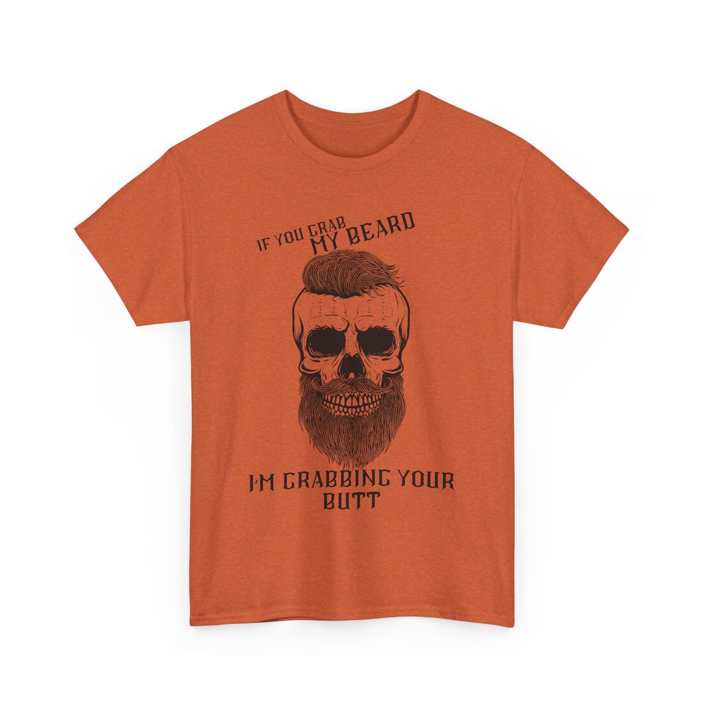 Grab My Beard Unisex Heavy Cotton Tee