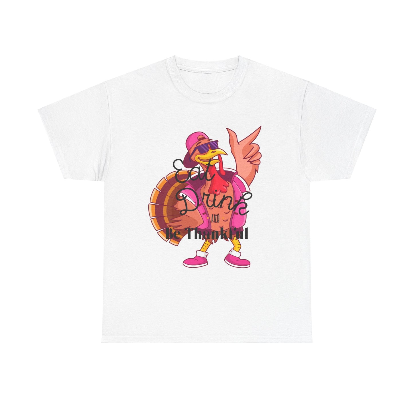 Eat Drink Unisex Heavy Cotton Tee