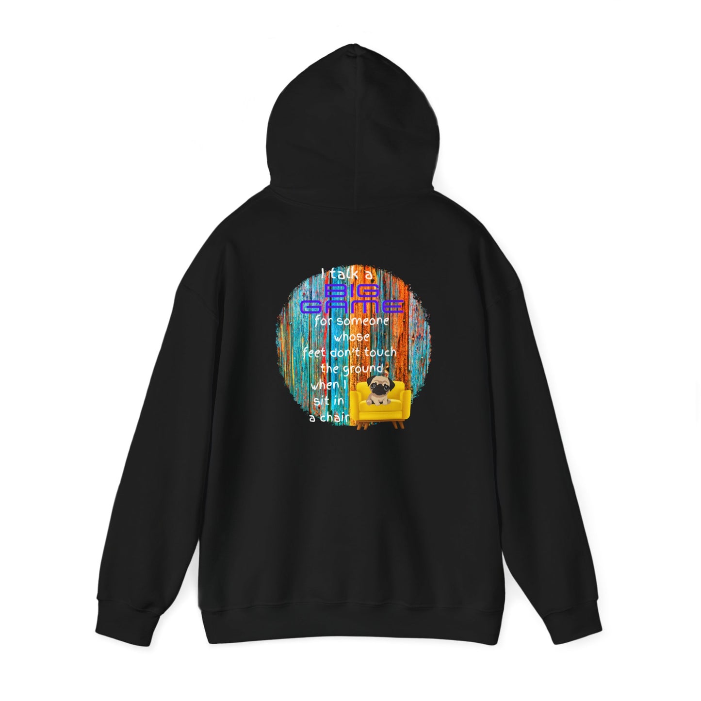 I Talk a Big Game Unisex Heavy Blend™ Hooded Sweatshirt