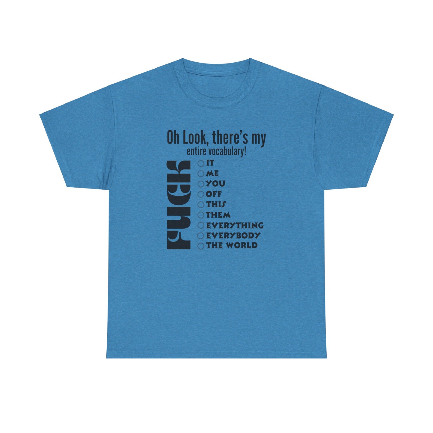 Vocabulary Unisex Heavy Cotton Tee