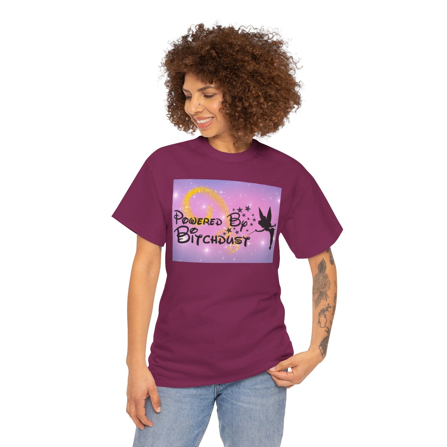 Powered by Unisex Heavy Cotton Tee