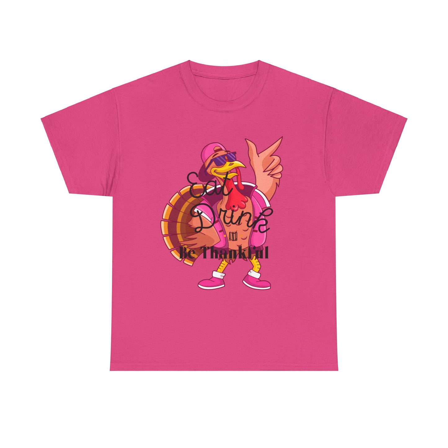 Eat Drink Unisex Heavy Cotton Tee