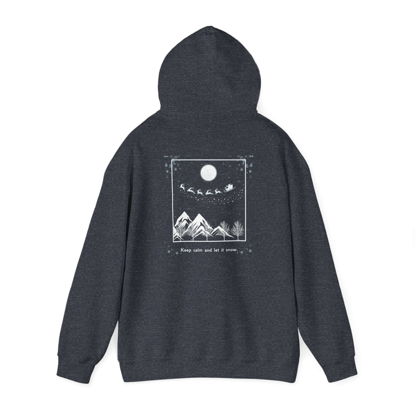 Let it Snow Unisex Heavy Blend™ Hooded Sweatshirt