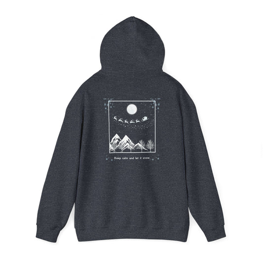 Let it Snow Unisex Heavy Blend™ Hooded Sweatshirt