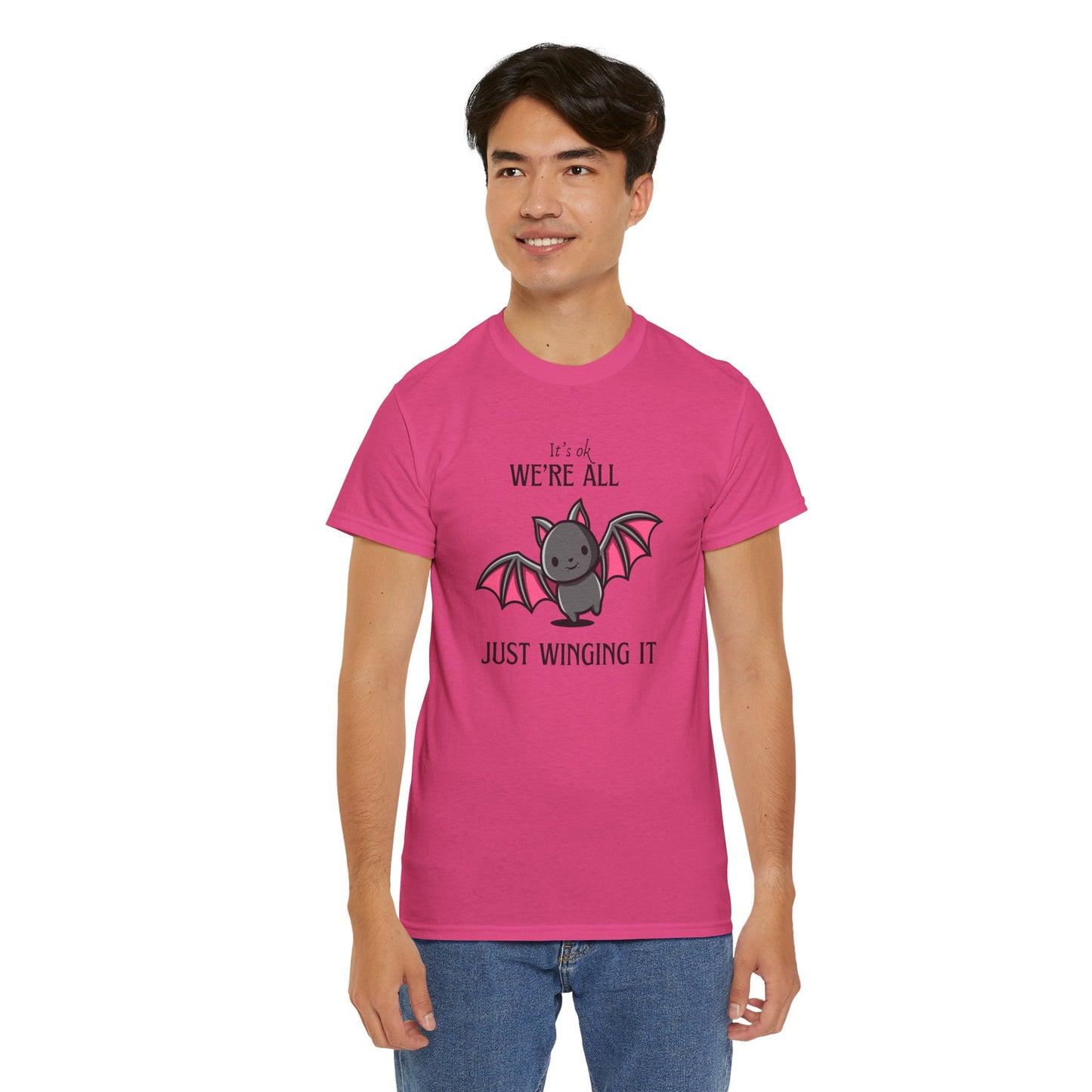 Just Winging it Unisex Heavy Cotton Tee