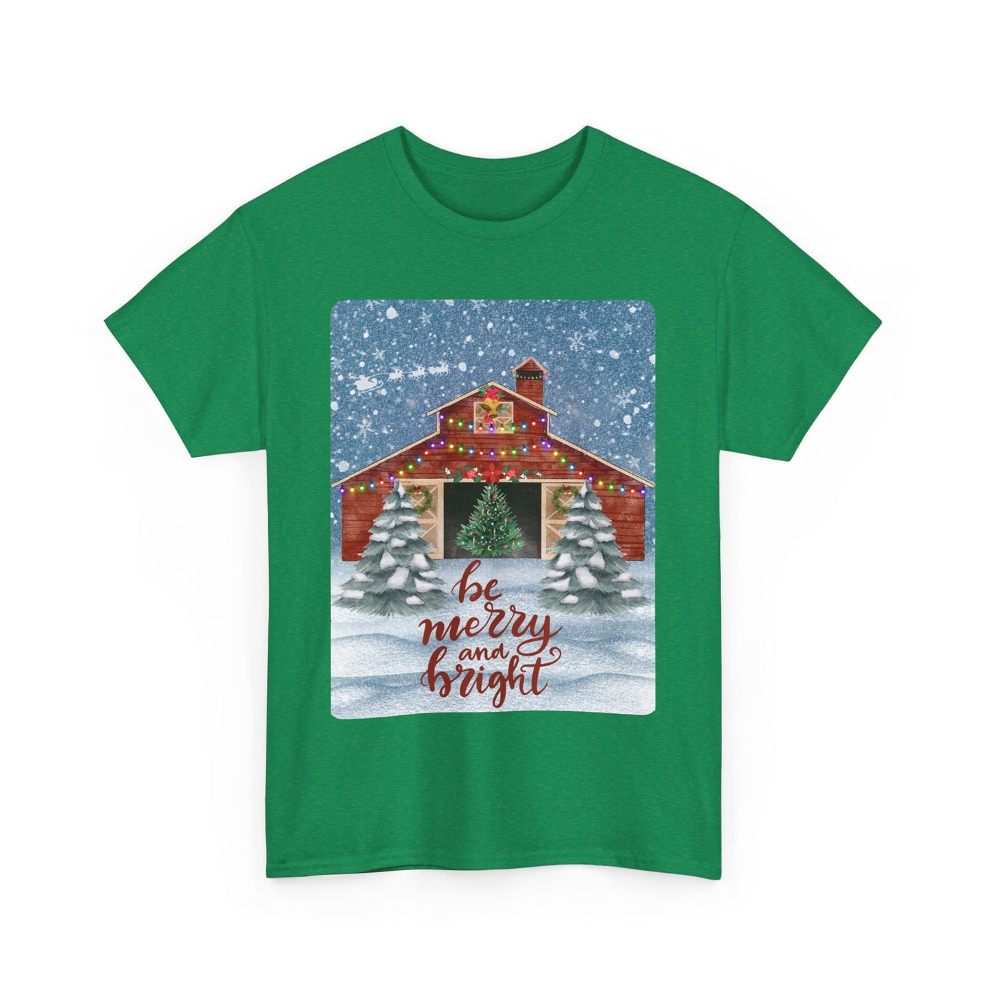 Be Merry Unisex Heavy Cotton Tee
