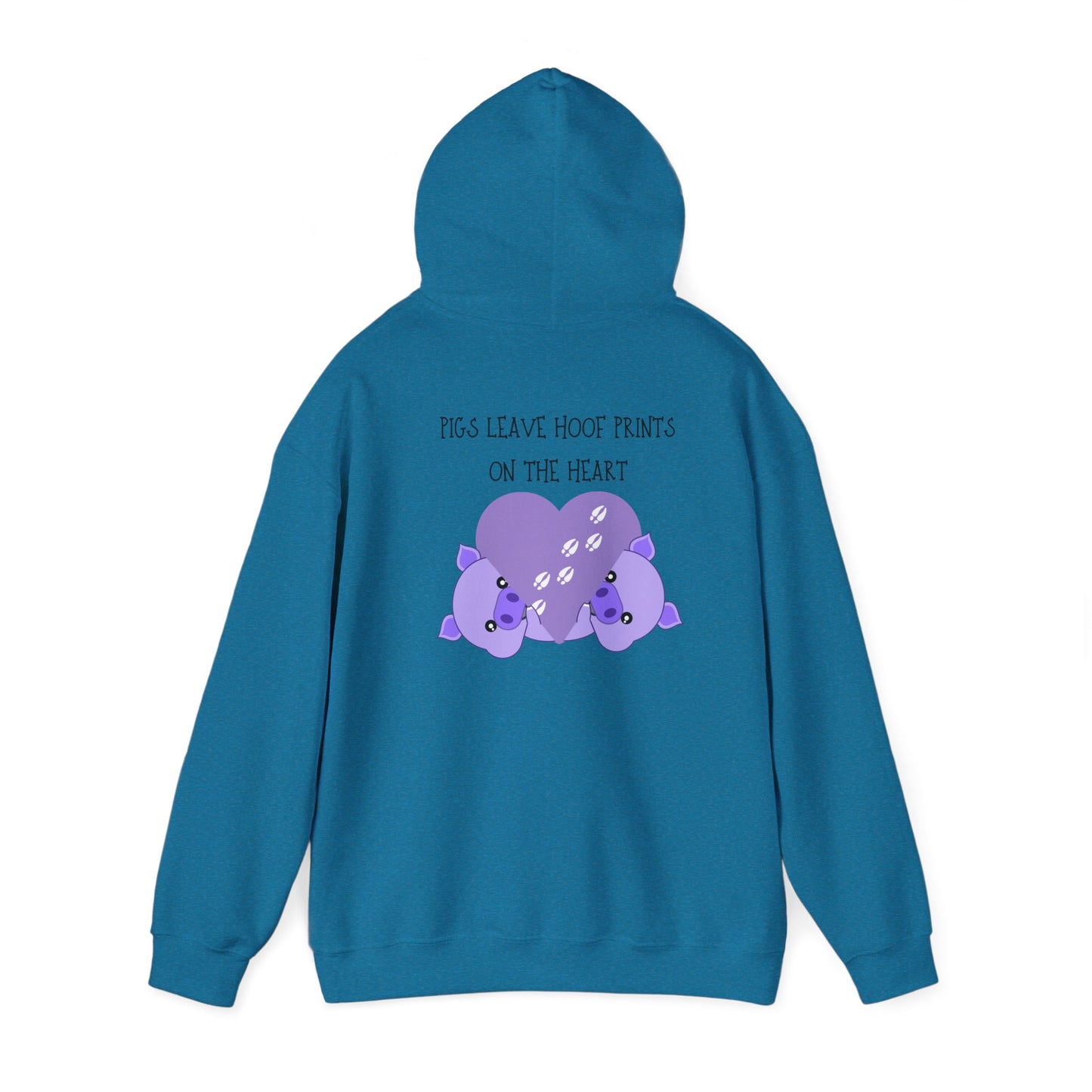 Pigs leave Unisex Heavy Blend™ Hooded Sweatshirt