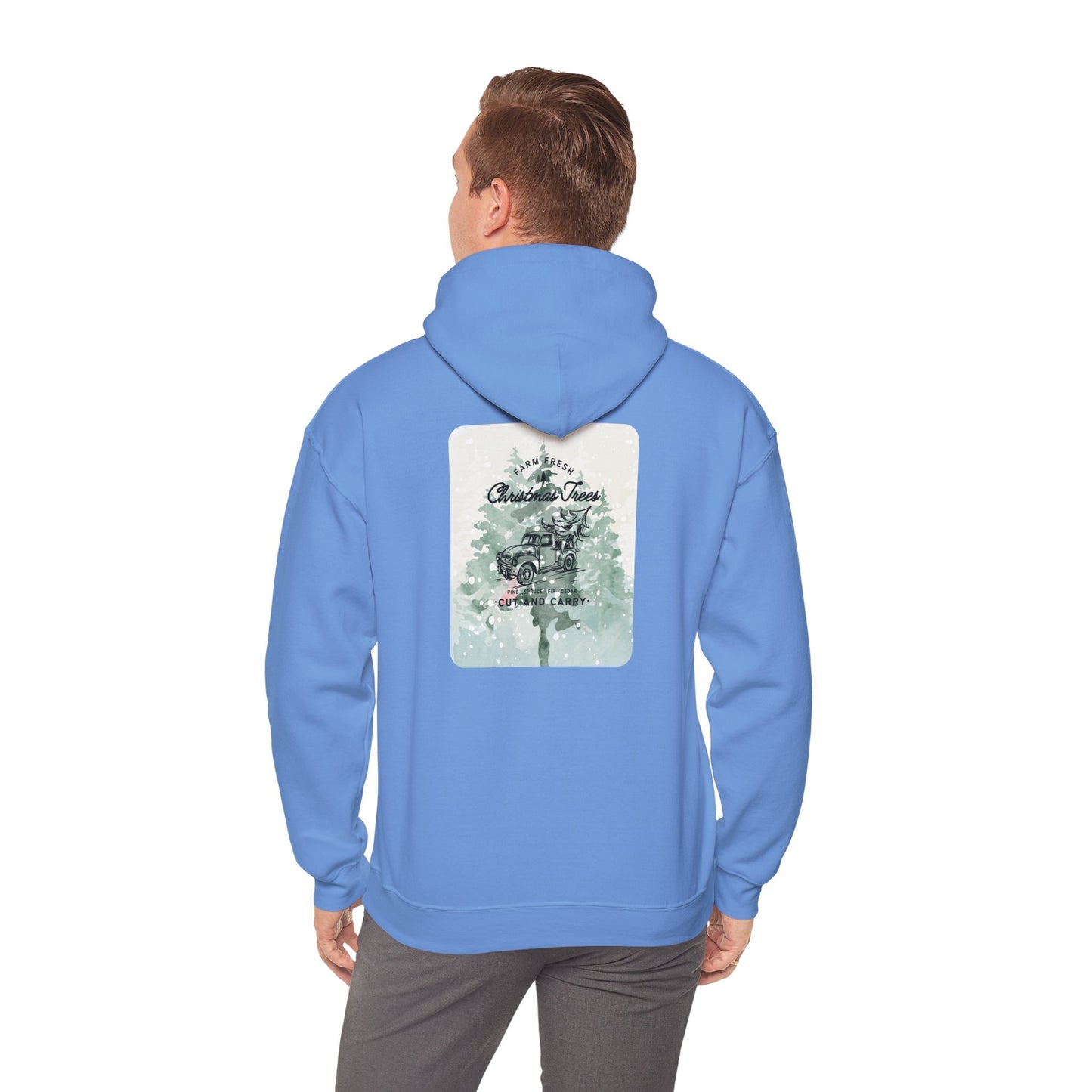 Christmas Trees Unisex Heavy Blend™ Hooded Sweatshirt
