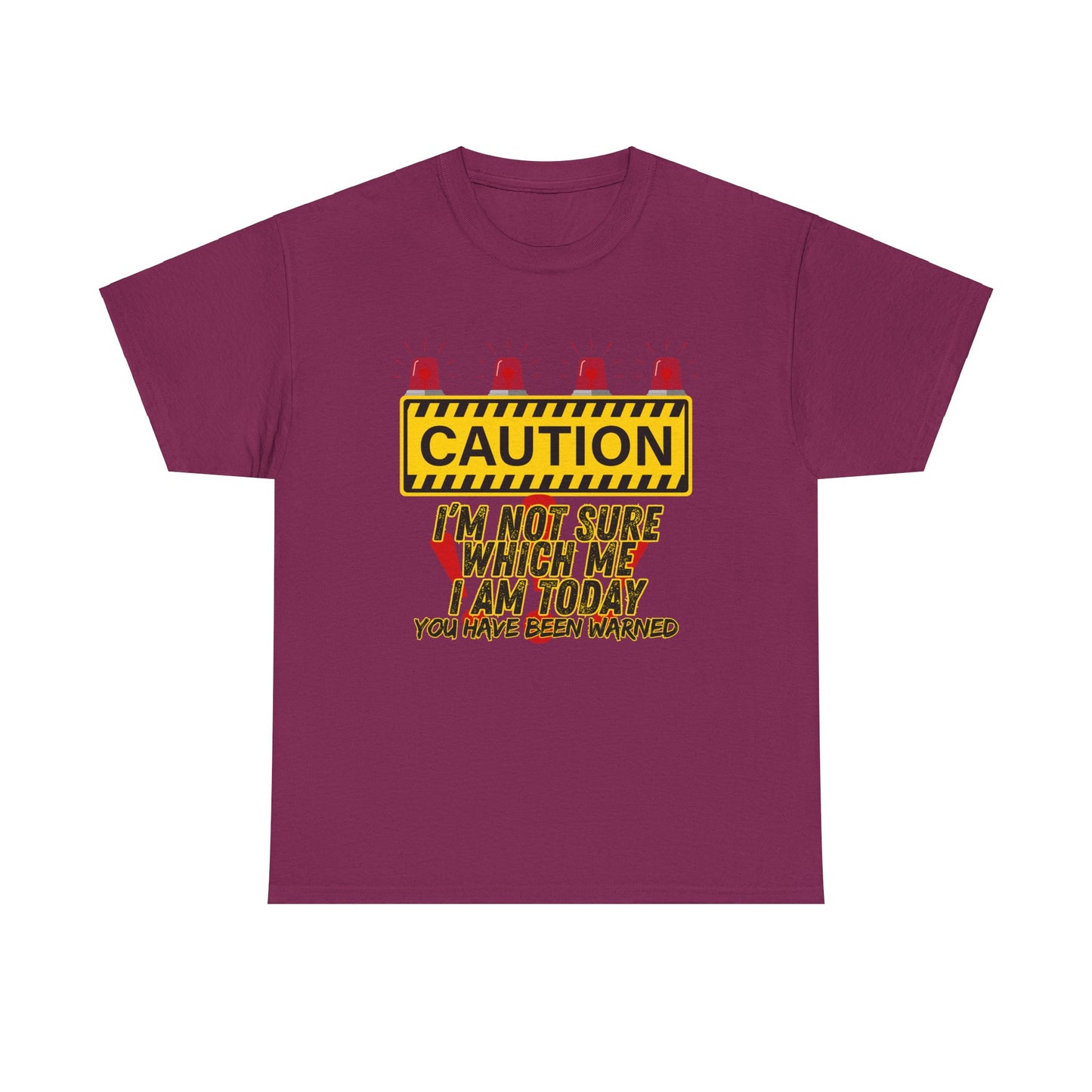 Not Sure Unisex Heavy Cotton Tee