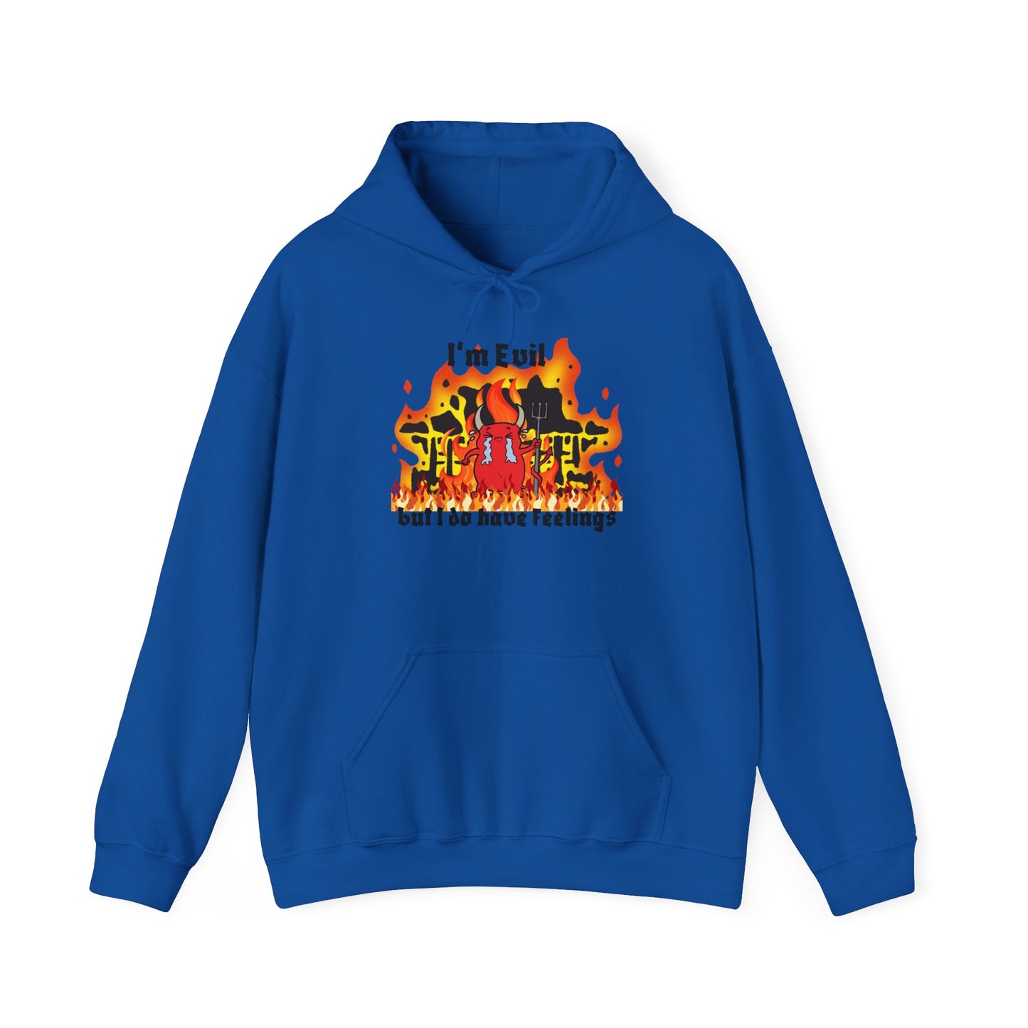 I'm evil Unisex Heavy Blend™ Hooded Sweatshirt