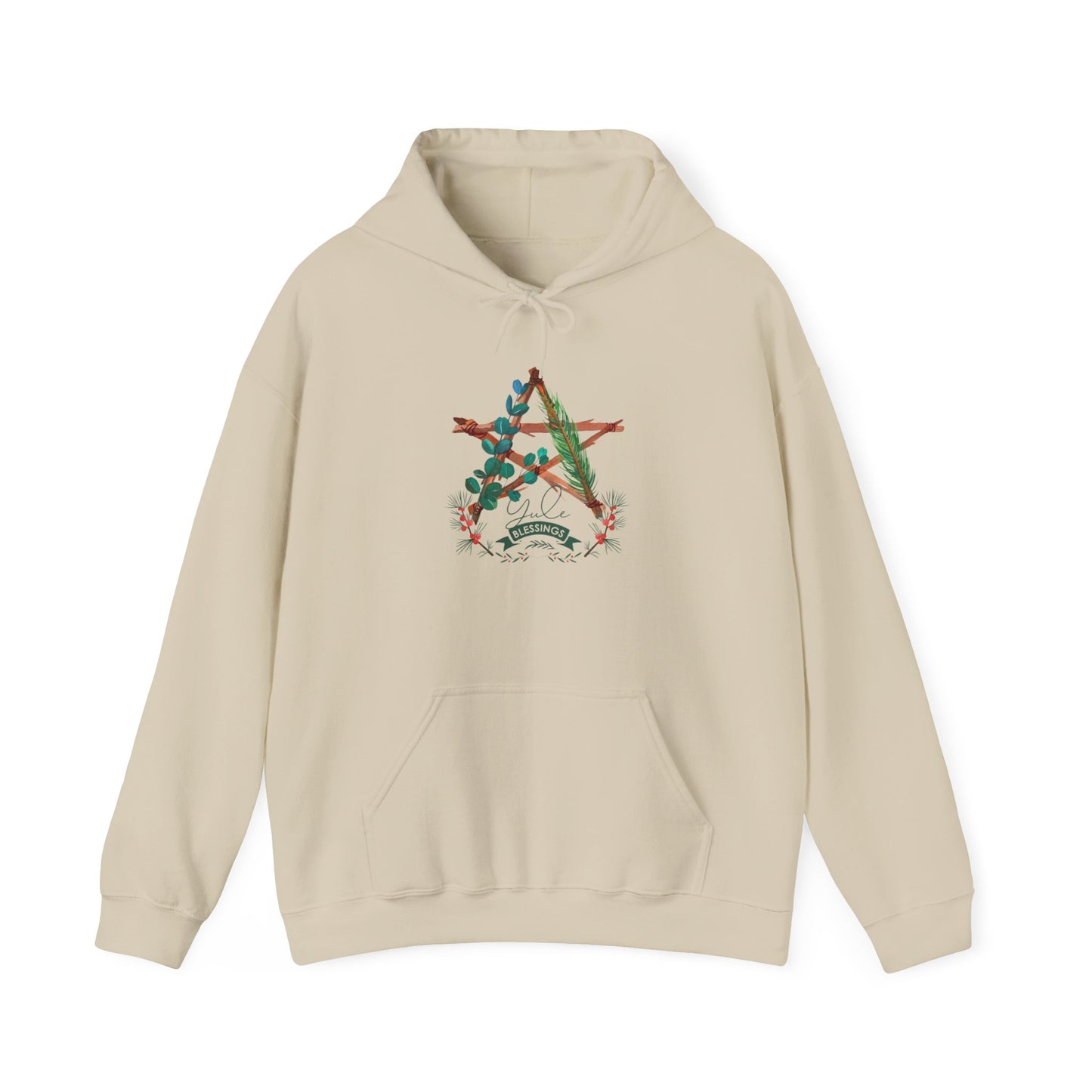 Yule Blessings Unisex Heavy Blend™ Hooded Sweatshirt