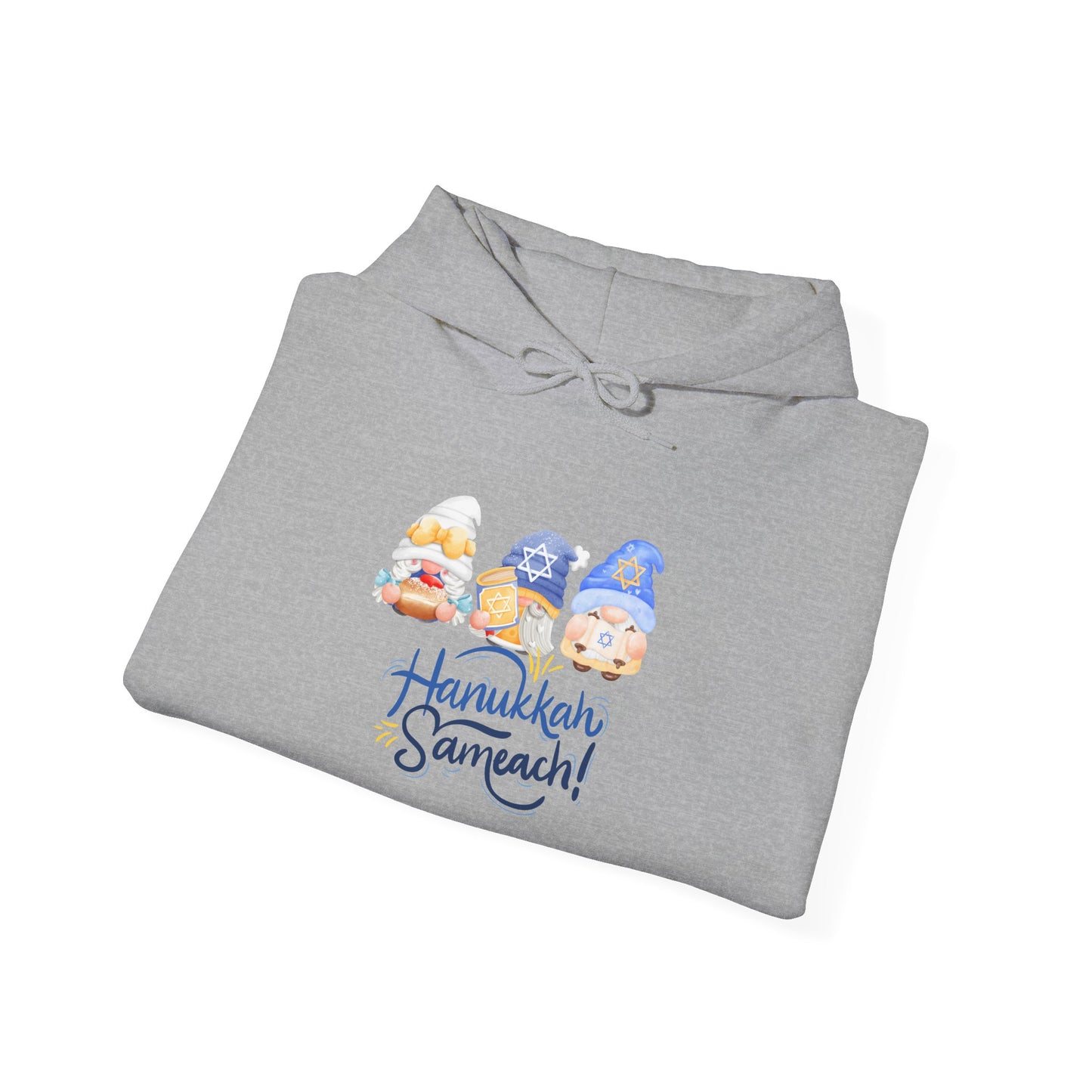 Hanukkah Gnomes Unisex Heavy Blend™ Hooded Sweatshirt