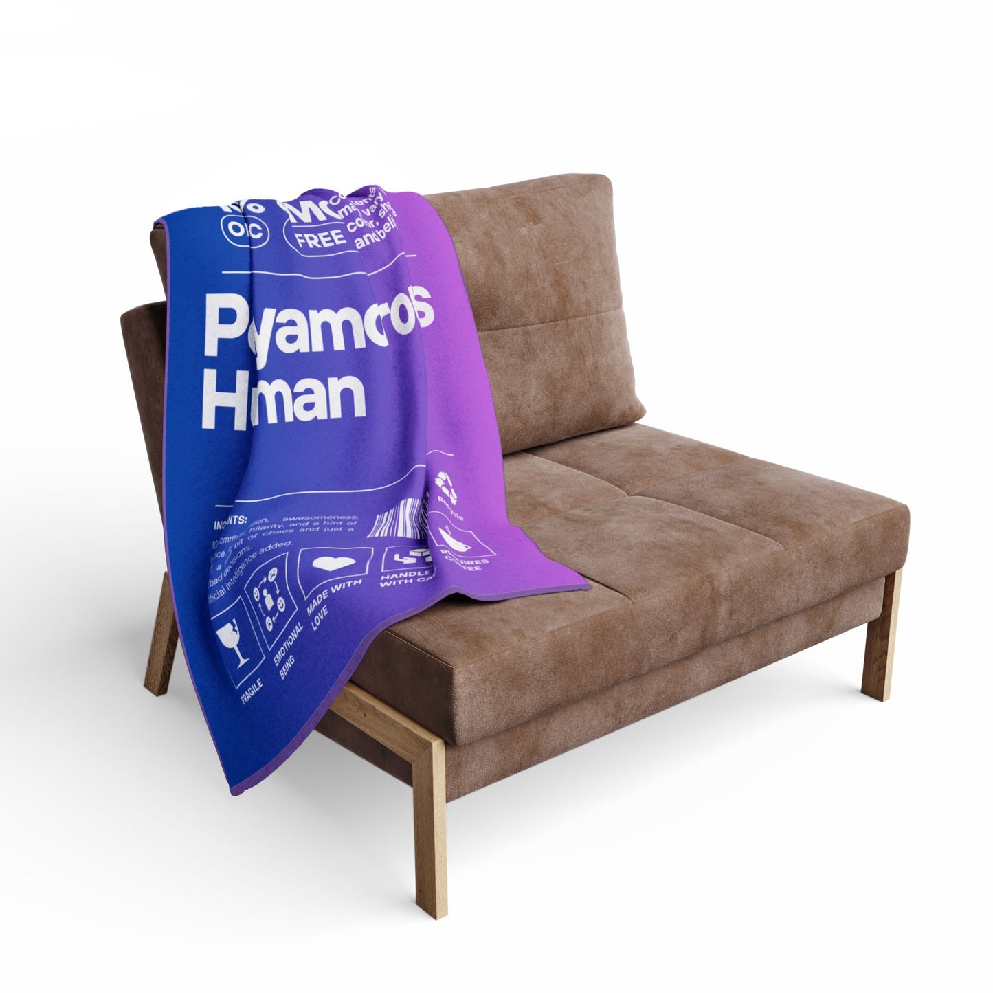 Polyamorous Arctic Fleece Blanket