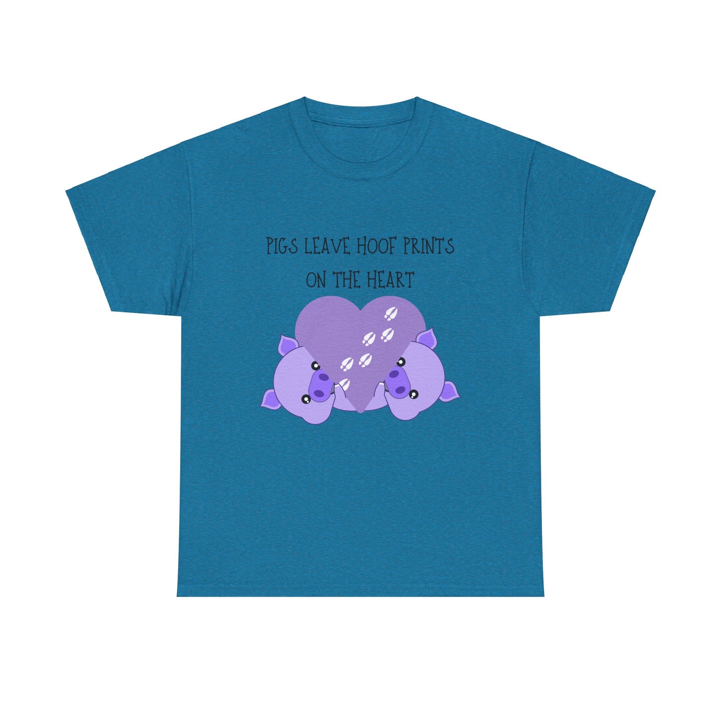 Pigs leave Unisex Heavy Cotton Tee