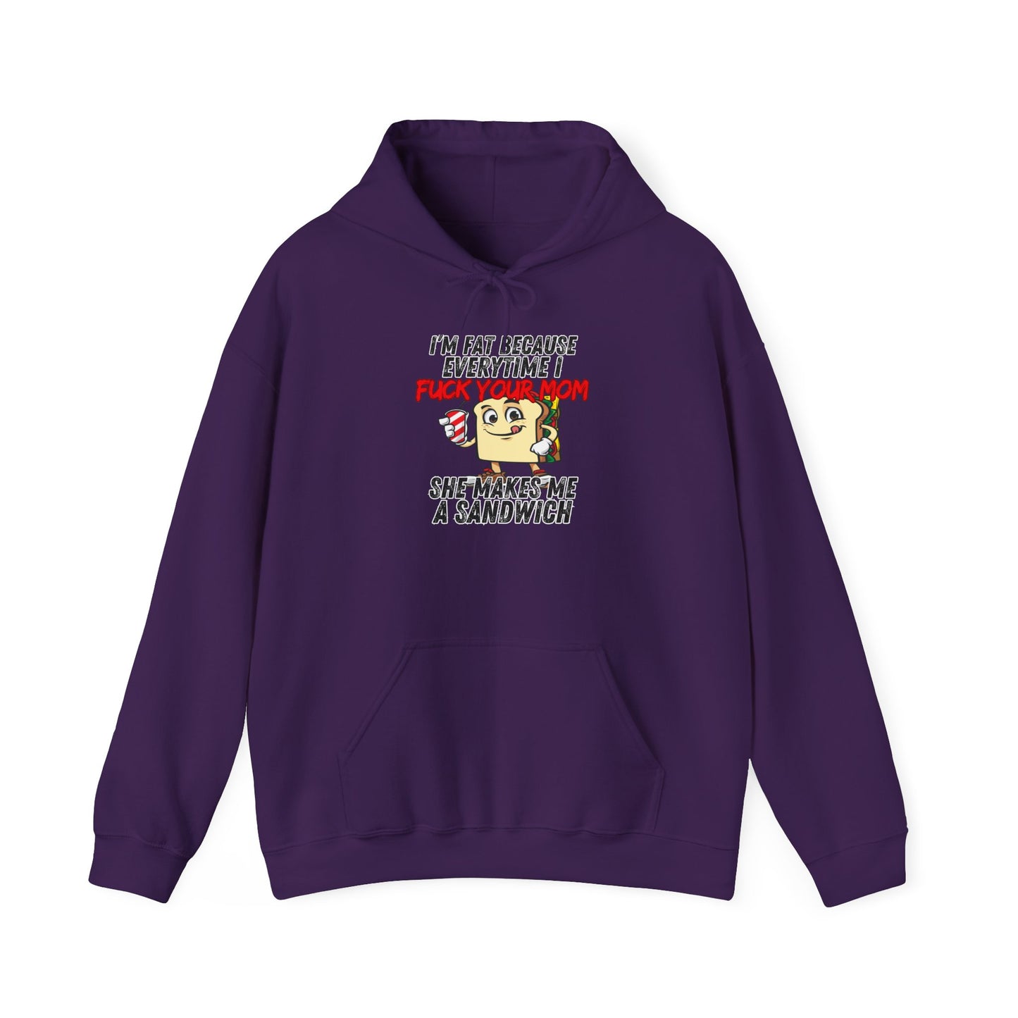 I'm Fat Unisex Heavy Blend™ Hooded Sweatshirt