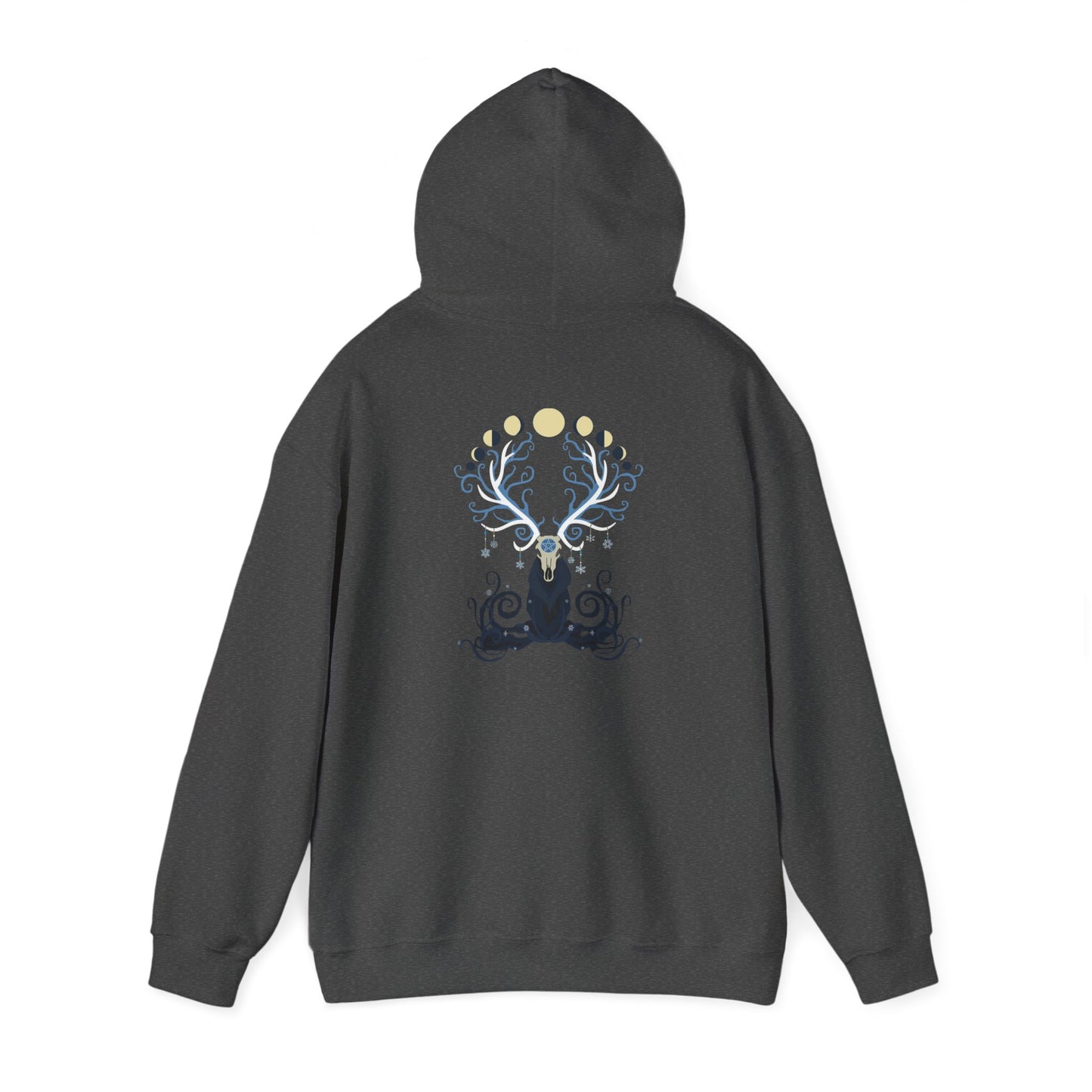 Deer Moon Unisex Heavy Blend™ Hooded Sweatshirt