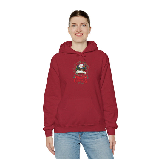 Merry Christmas Unisex Heavy Blend™ Hooded Sweatshirt