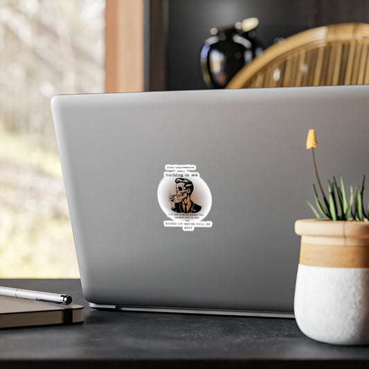 First Impressions Kiss-Cut Vinyl Decals