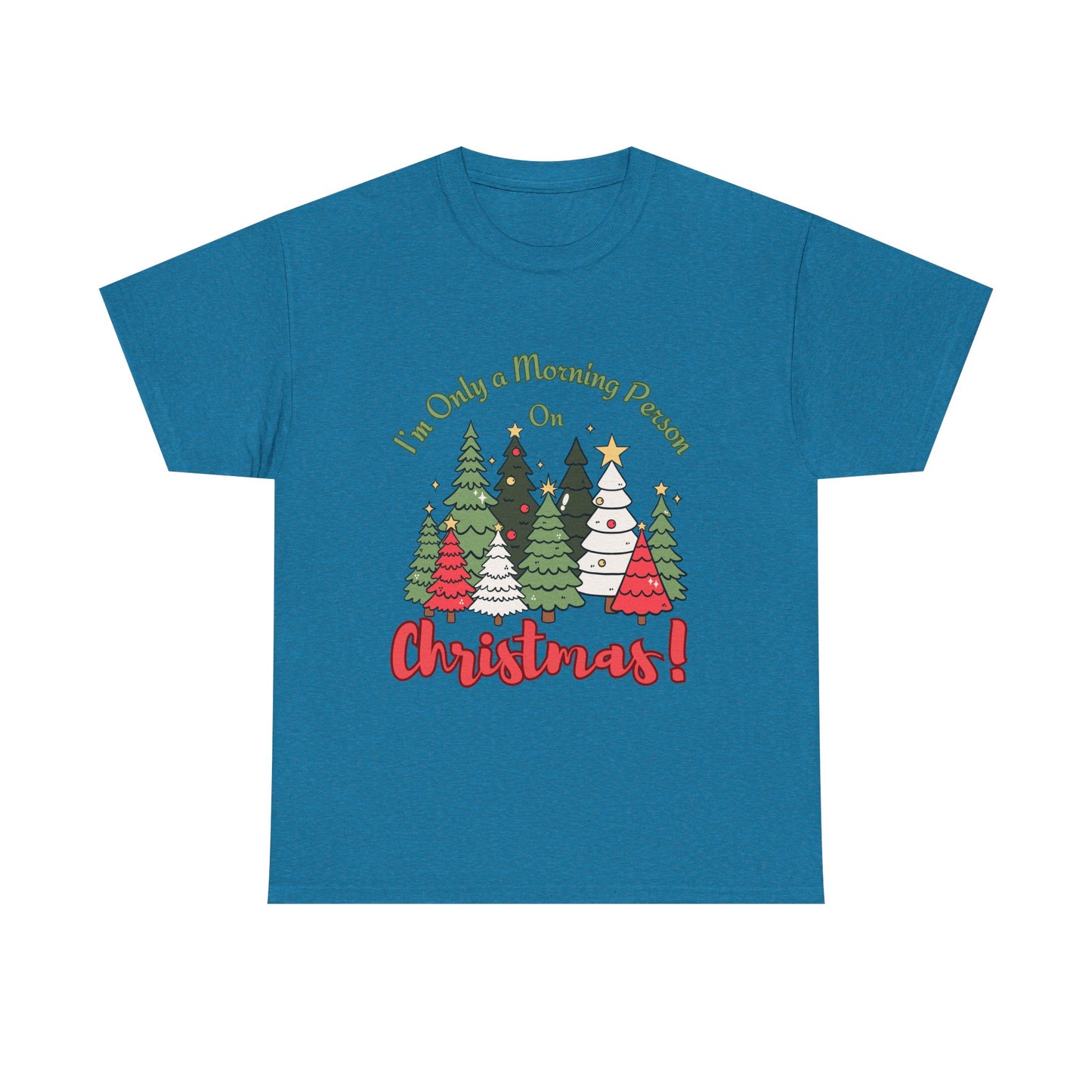 Morning Person Unisex Heavy Cotton Tee