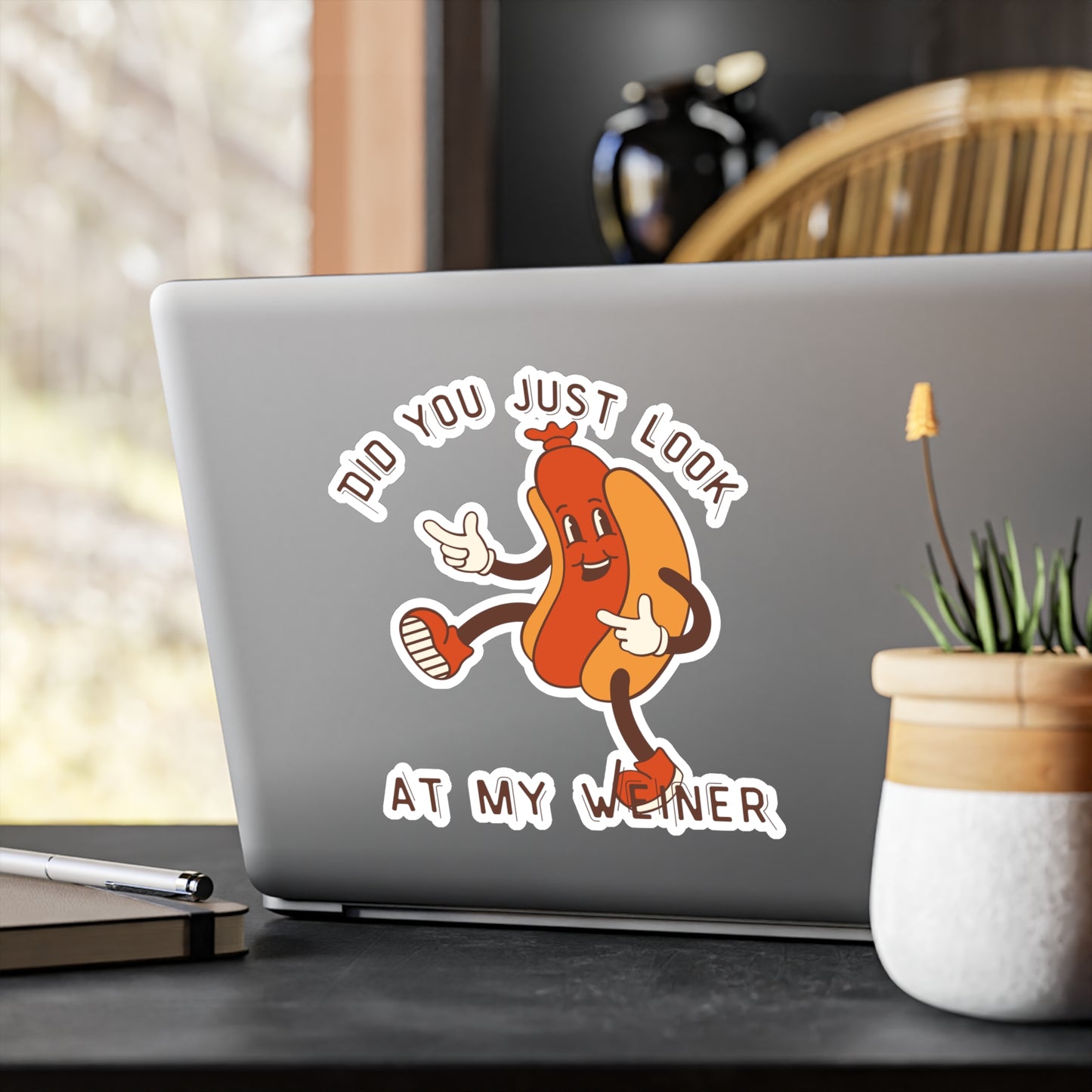 Did You Just Look - Vinyl Decal