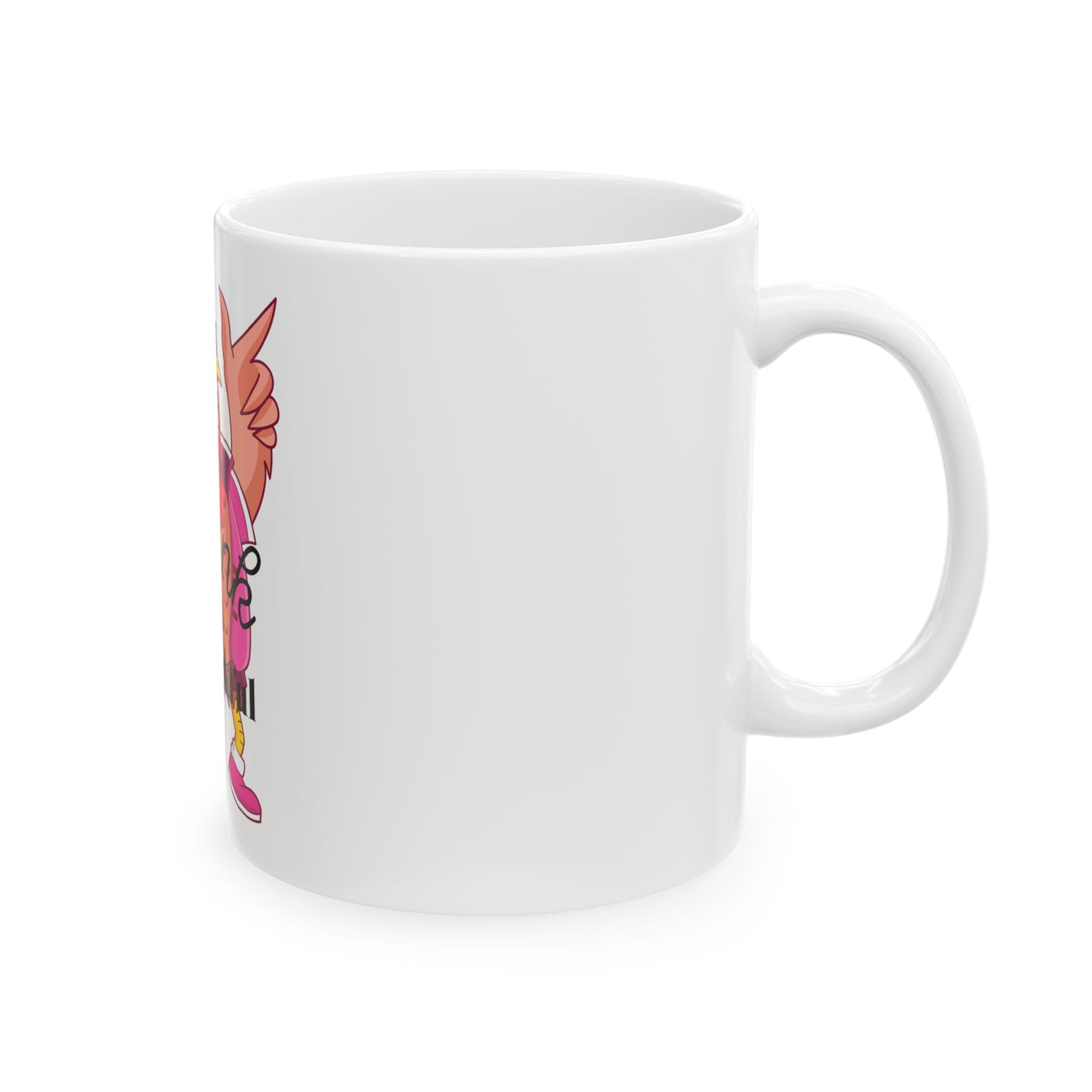 Eat Drink Ceramic Mug, (11oz, 15oz)