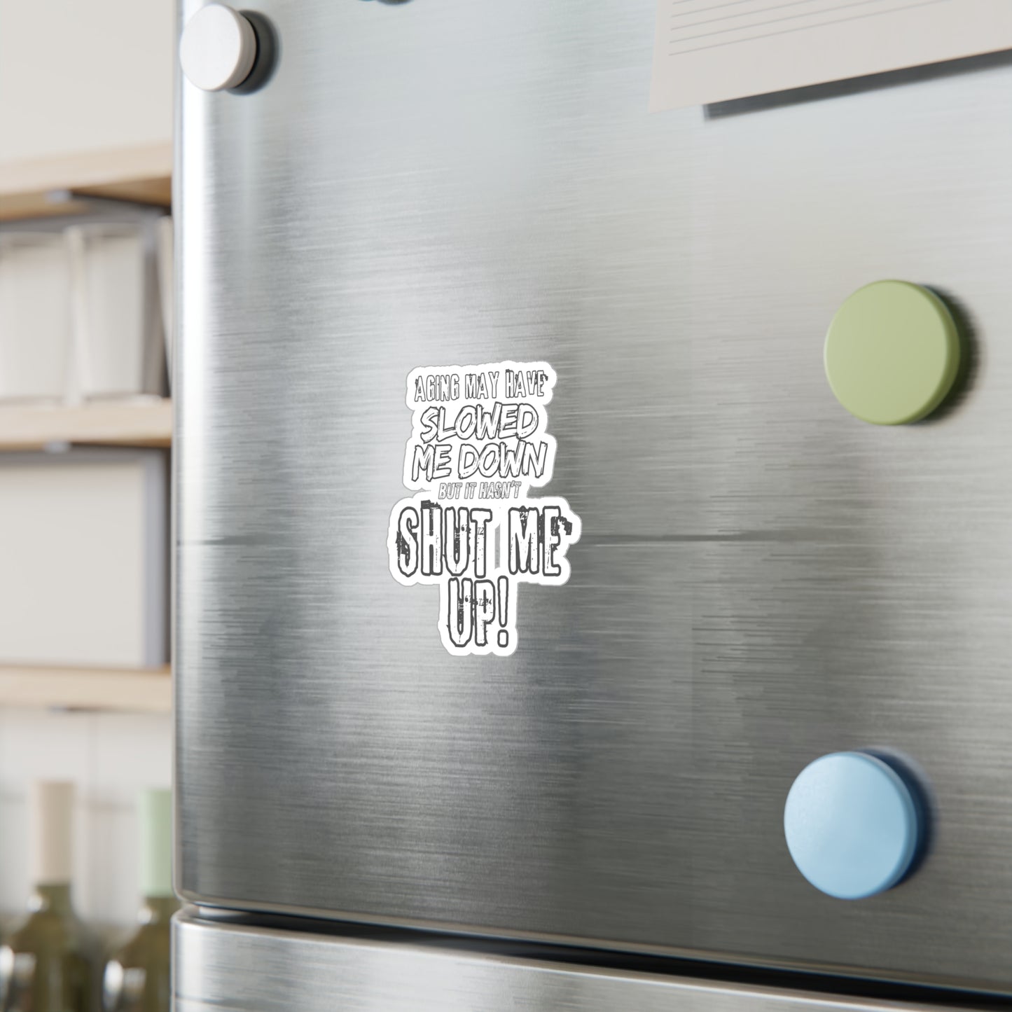 Aging Kiss-Cut Vinyl Decals
