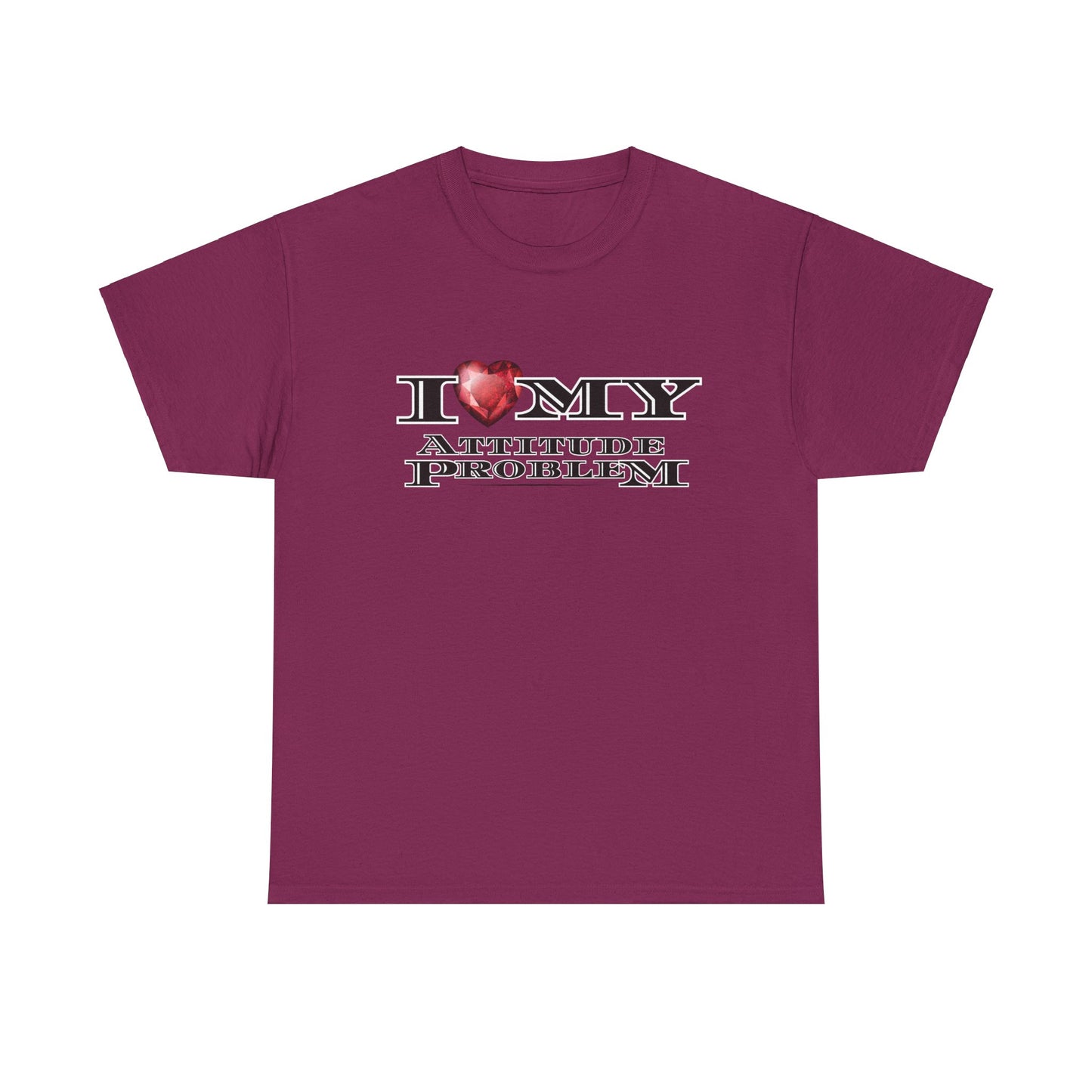 Love My Attitude Unisex Heavy Cotton Tee