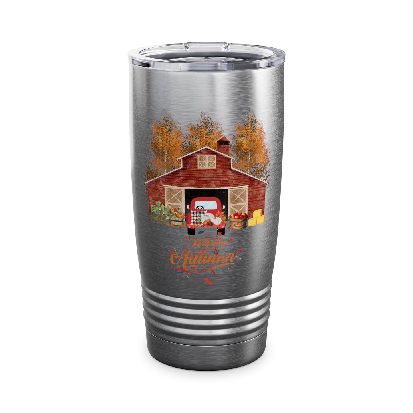 Happy Autumn Ringneck Tumbler, 20oz