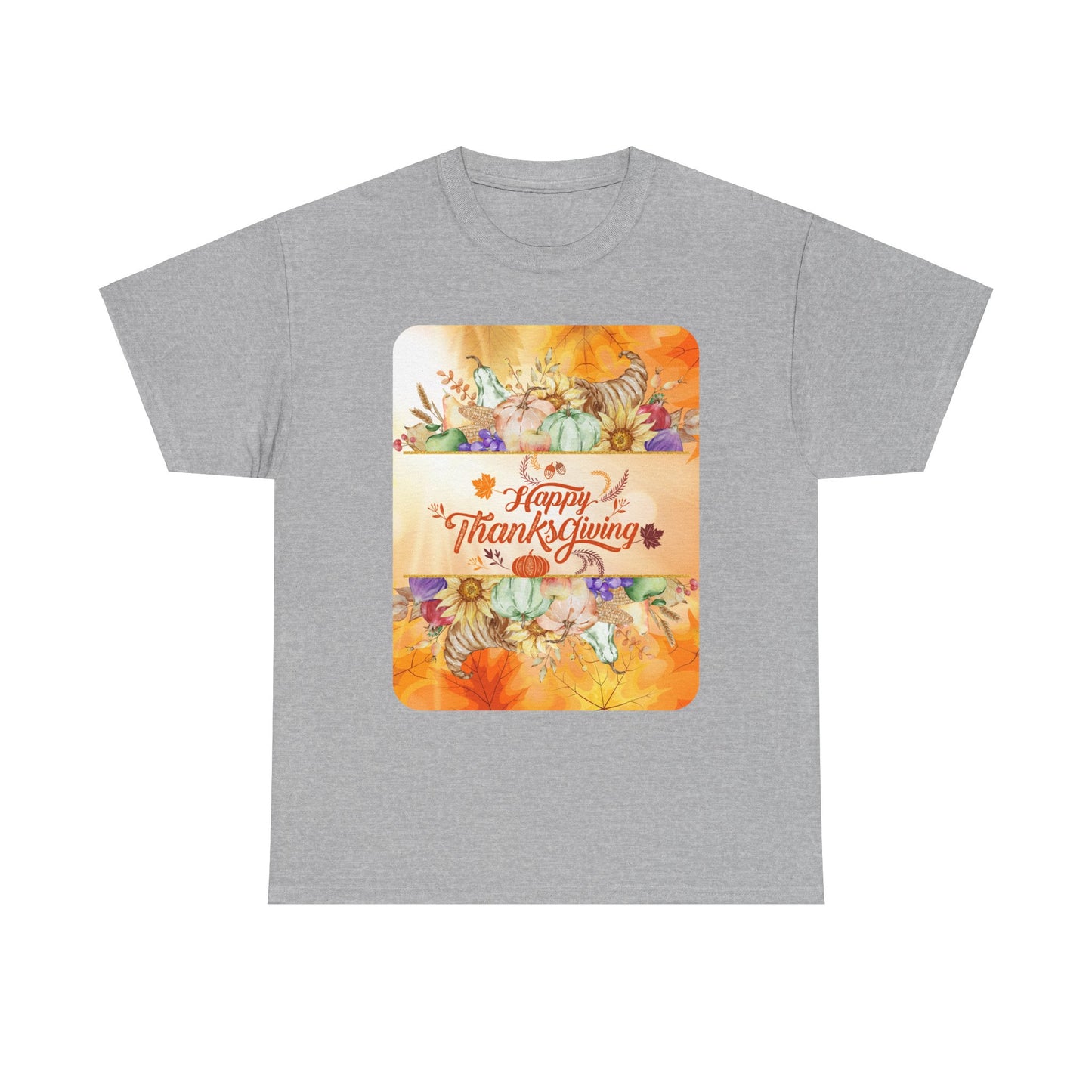 Thanksgiving Unisex Heavy Cotton Tee