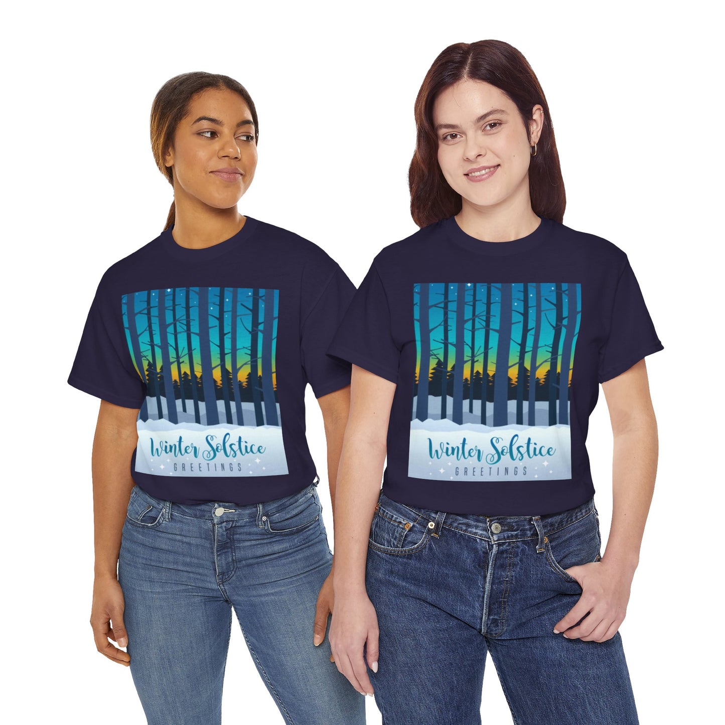 Winter Solstice Unisex Heavy Cotton Tee