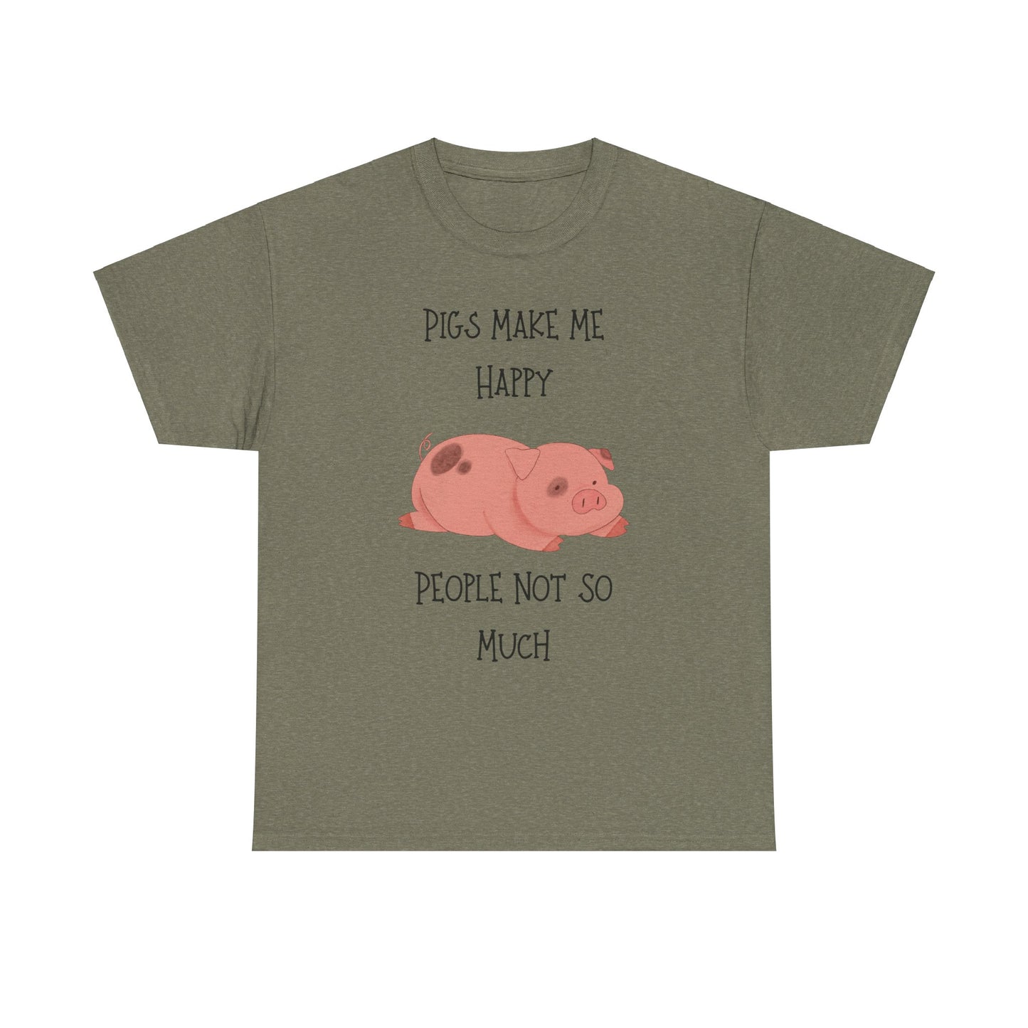 Love Piggies Unisex Heavy Cotton Tee
