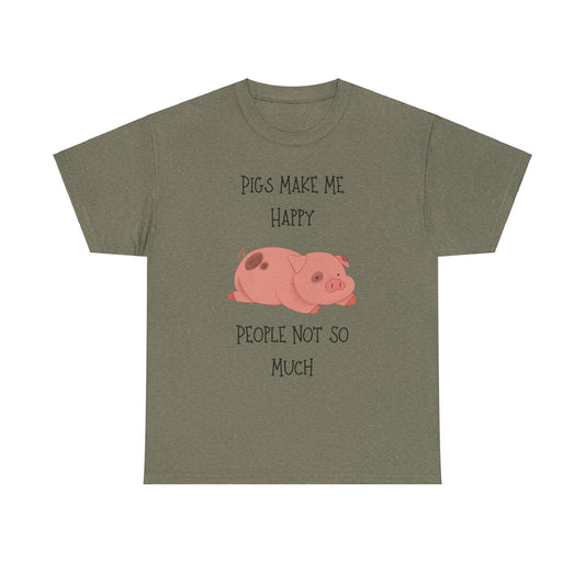 Love Piggies Unisex Heavy Cotton Tee