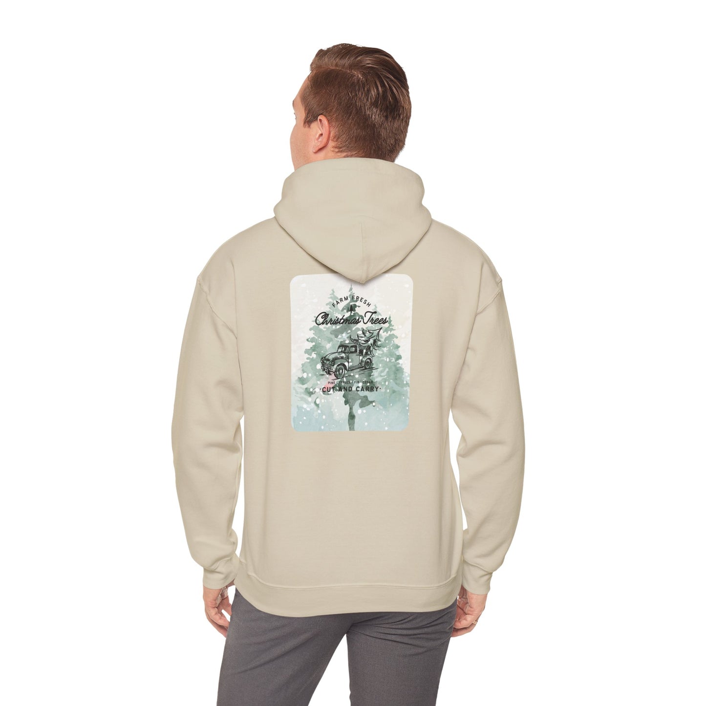 Christmas Trees Unisex Heavy Blend™ Hooded Sweatshirt